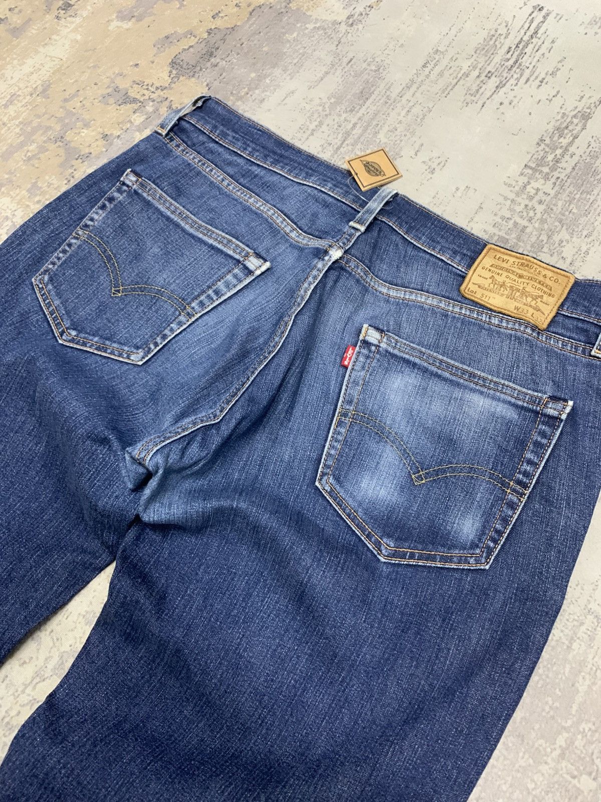 Levi's Vintage Levi's 511 Tapered Jeans W33x29.5 Size US 33 - 8 Thumbnail