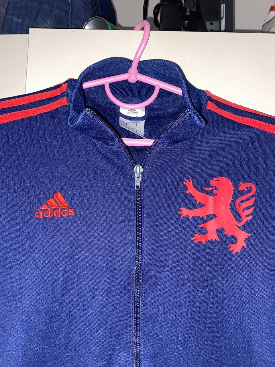 Adidas Adidas Olympique Lyonnais Track Jacket S Size US S / EU 44-46 / 1 - 2 Thumbnail