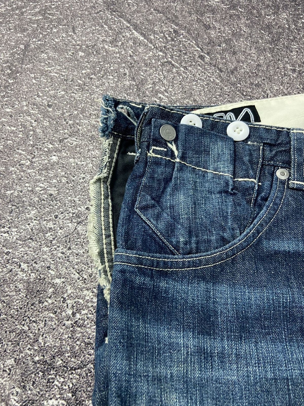 Japanese Brand Rna denim double waist denim Size US 30 / EU 46 - 3 Thumbnail