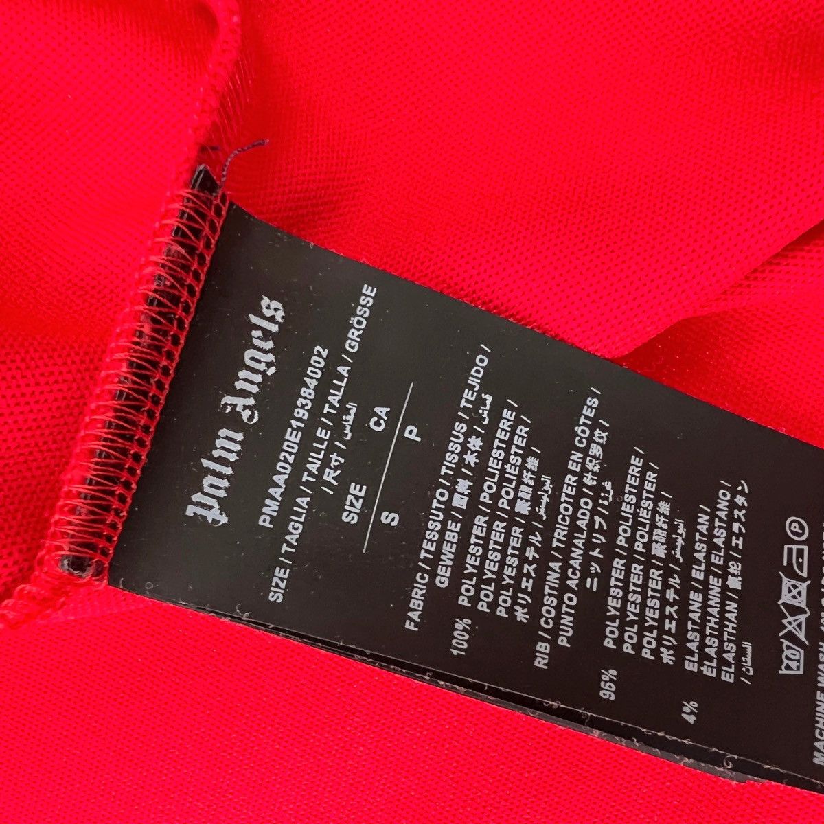 Palm Angels Palm Angels Red T Shirt Size US S / EU 44-46 / 1 - 4 Thumbnail