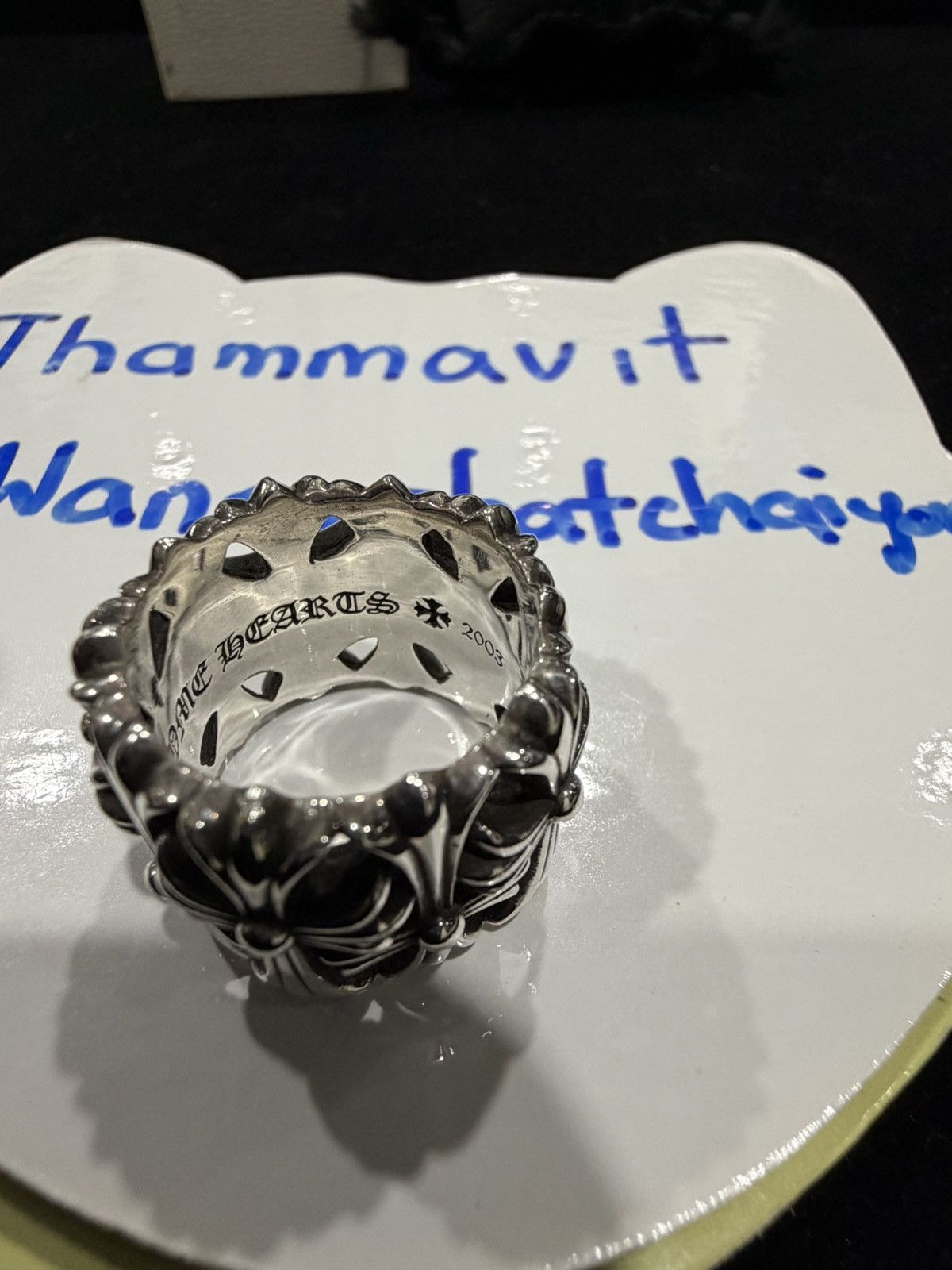 Chrome Hearts Chrome hearts Cemetery ring 8.5us Size ONE SIZE - 15 Thumbnail