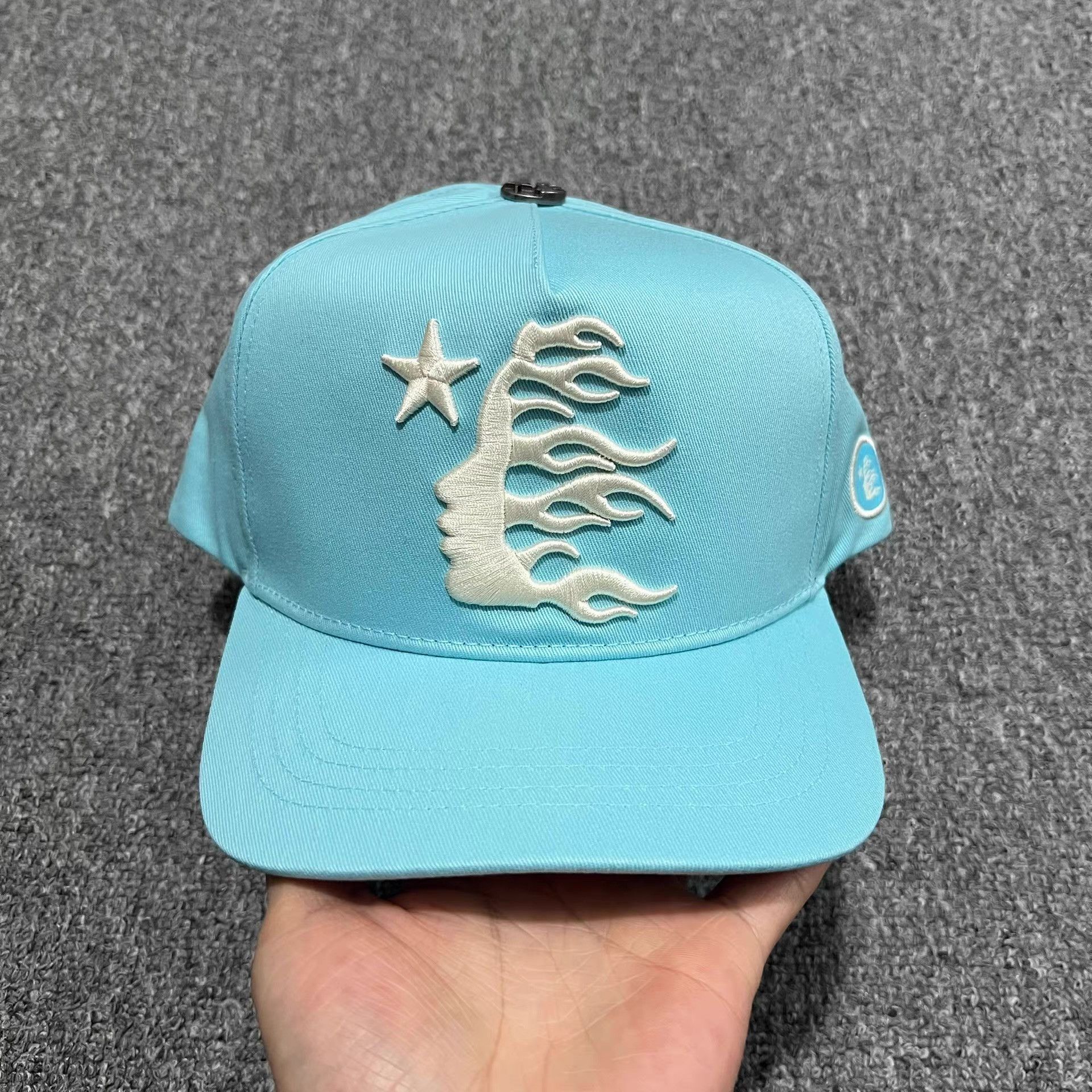 HELLSTAR Hellstar Classic Embroidered Curved Brim Baseball Cap Q7 Size ONE SIZE - 1 Thumbnail