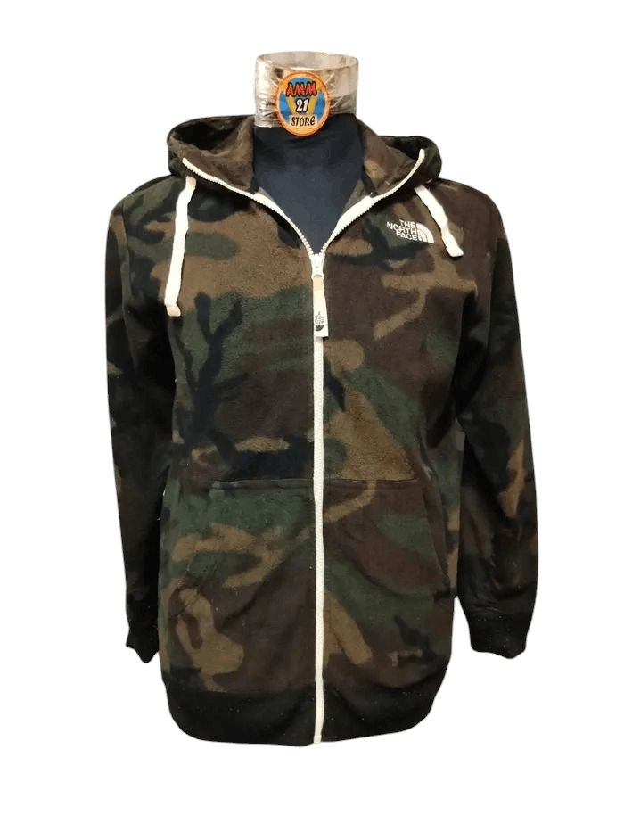 The North Face THE NORTH FACE ZIPPER CAMO HOODIE Size US M / EU 48-50 / 2 - 1 Thumbnail