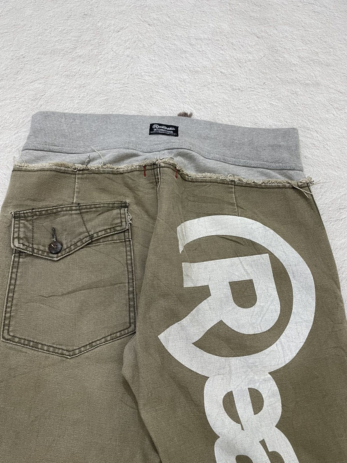Japanese Brand 2000s RealBvoice Archival Y2K Big Logo Street Pants Japan Size US 32 / EU 48 - 10 Thumbnail
