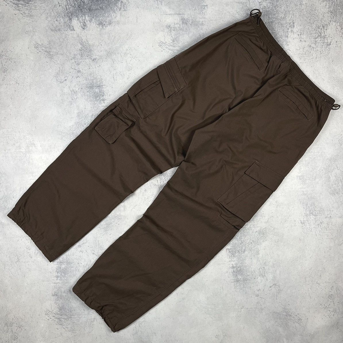 Nike Vintage Nike brown rare cargo baggy drill track pants 90’s Size US 34 / EU 50 - 14 Thumbnail