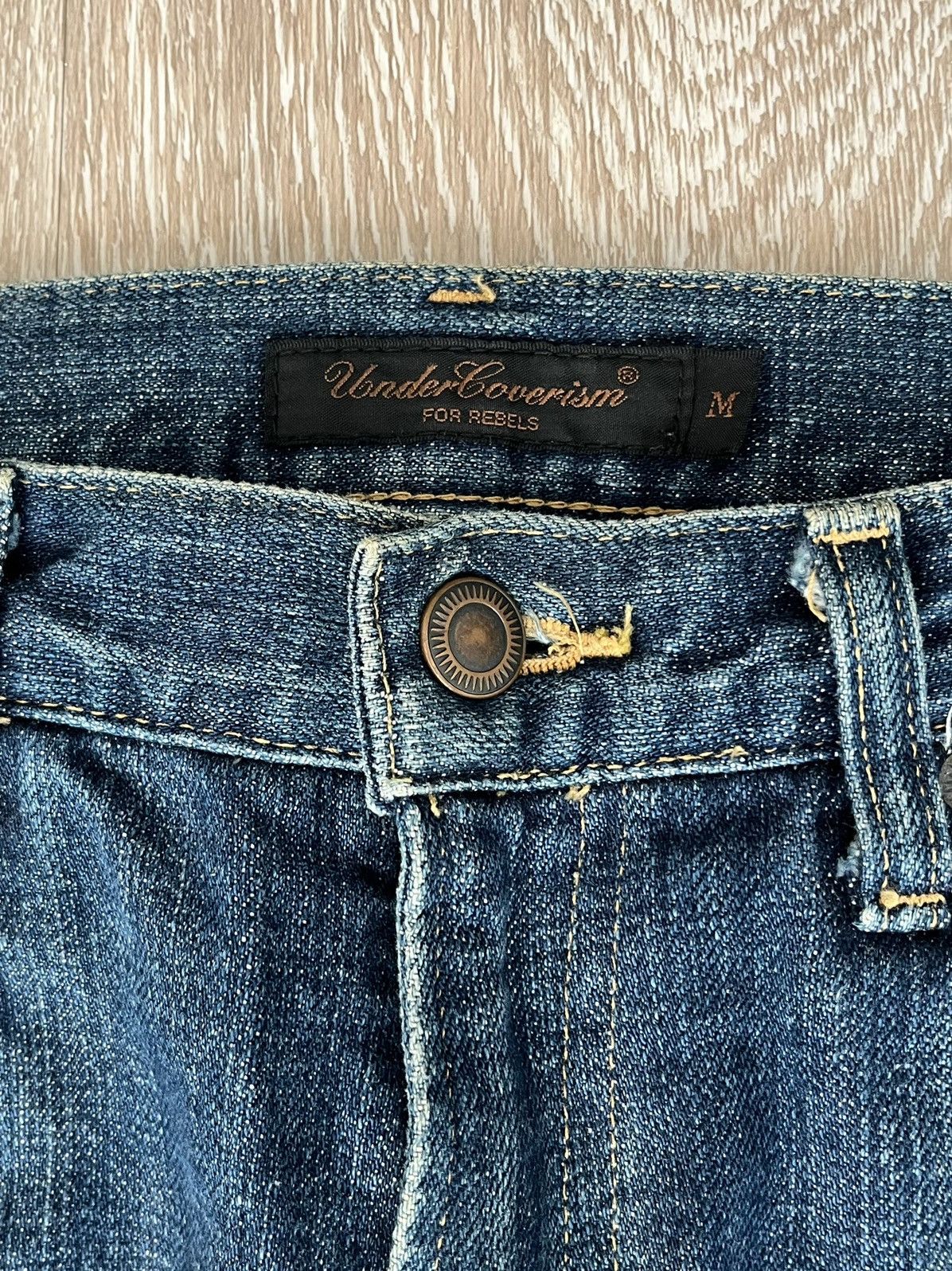 Undercover SS04 Languid Giz Flared Denim Size US 30 / EU 46 - 5 Thumbnail