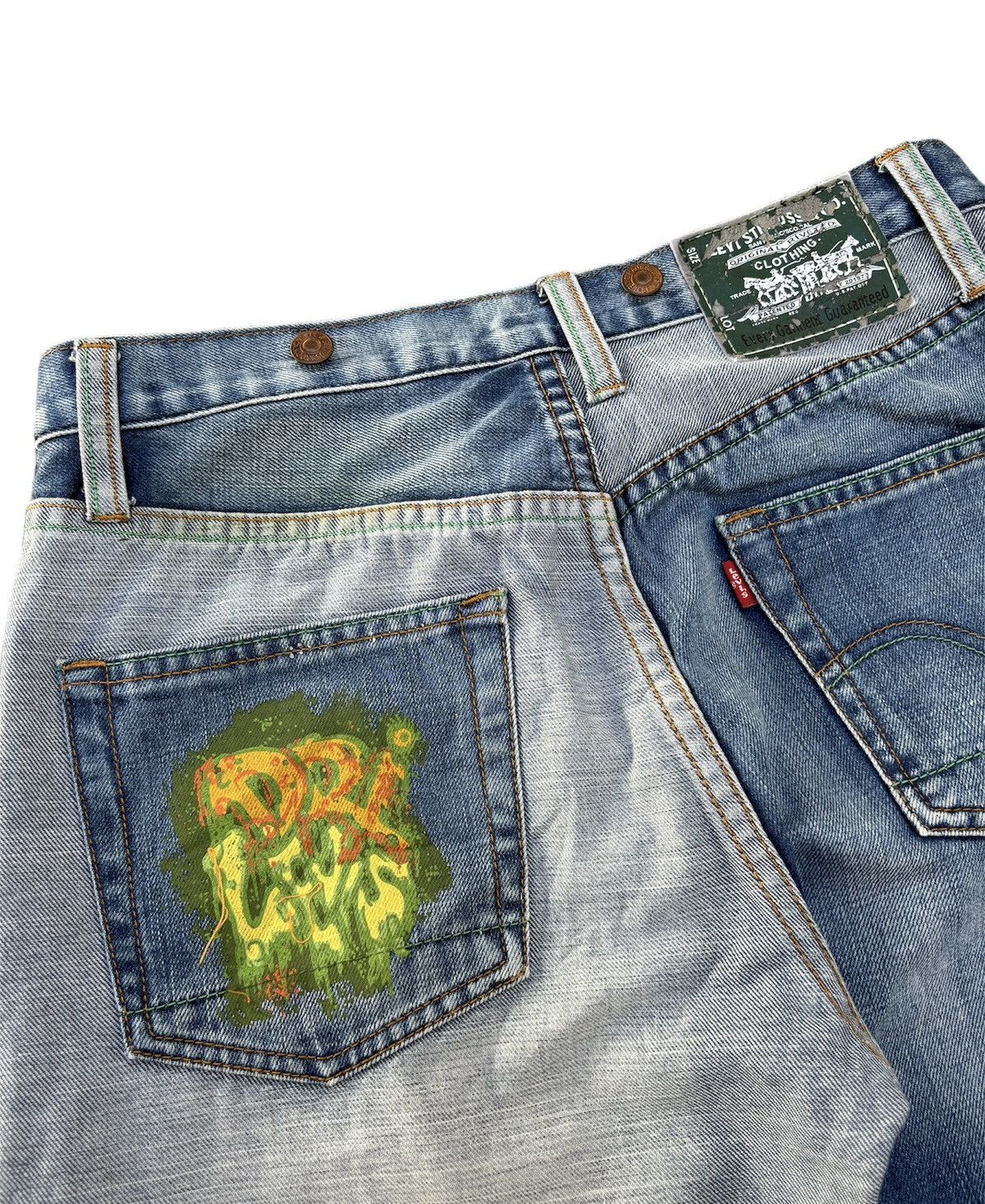 Darren Romanelli Levi's x Darren Romanelli Cargo Denim Pants Size US 30 / EU 46 - 5 Thumbnail