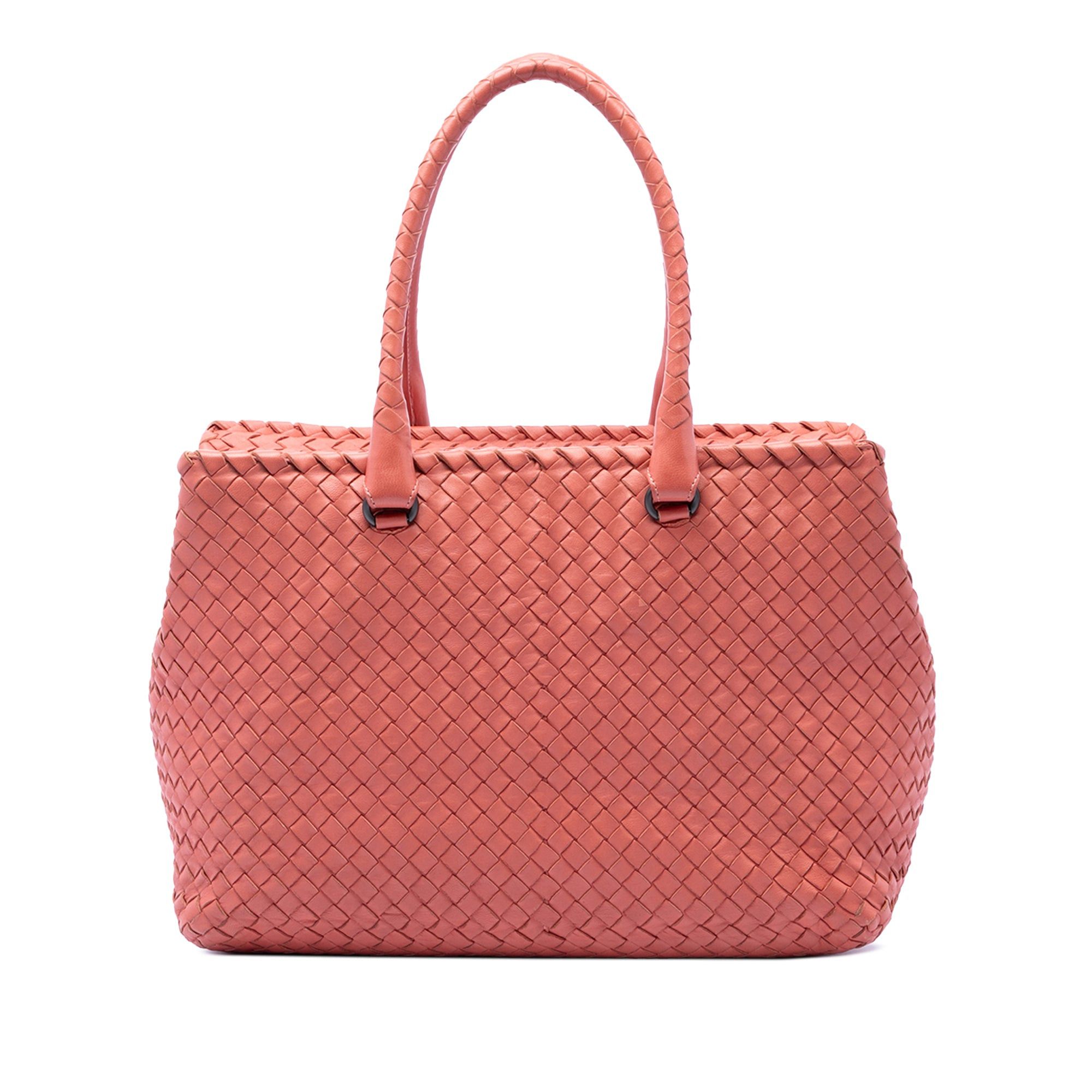 Bottega Veneta Nappa Intrecciato Brick Tote Size ONE SIZE - 1 Thumbnail