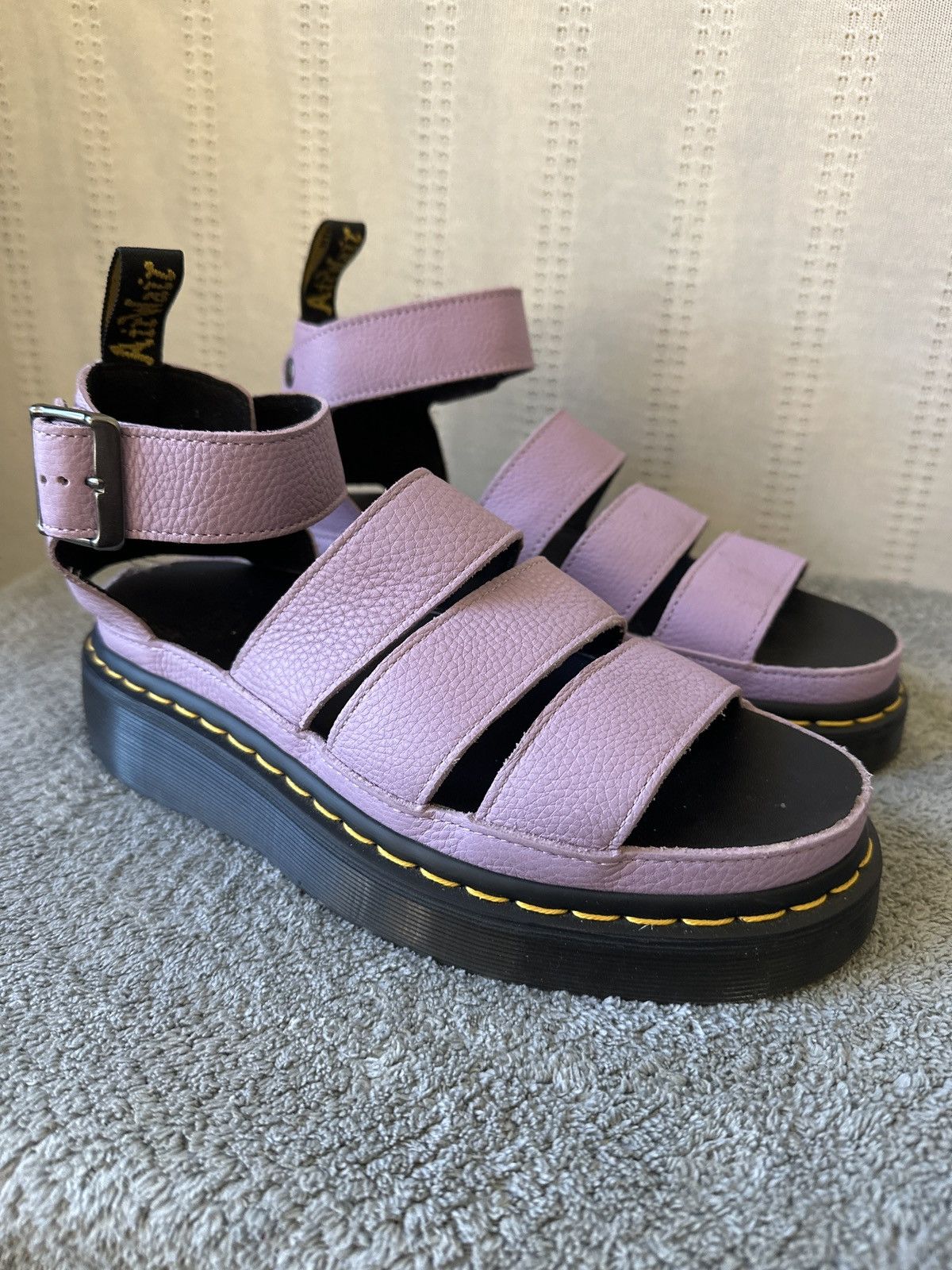 Dr. Martens Dr Martens Clarissa II Quad Women's Lilac Purple Sandals Size US 9 / IT 39 - 2 Thumbnail