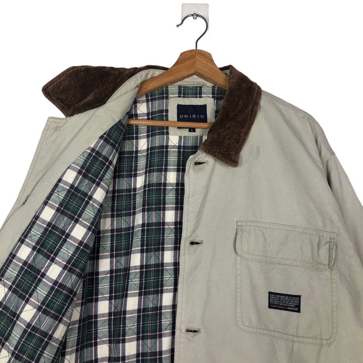 Japanese Brand 🔥Vtg Chore Jacket Uniqlo Issey Miyake Japan Blanket Lining Size US L / EU 52-54 / 3 - 10 Thumbnail