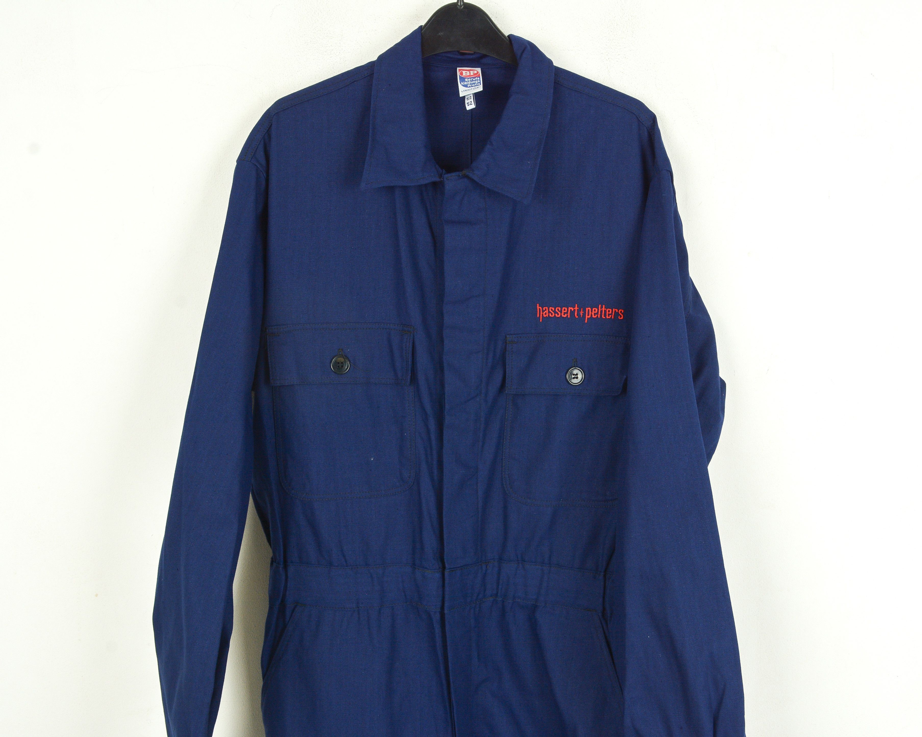 Vintage Berufs Sanfor Men L Jumpsuit Boilersuit Coverall EU 52 Chore Size US 36 / EU 52 - 6 Thumbnail