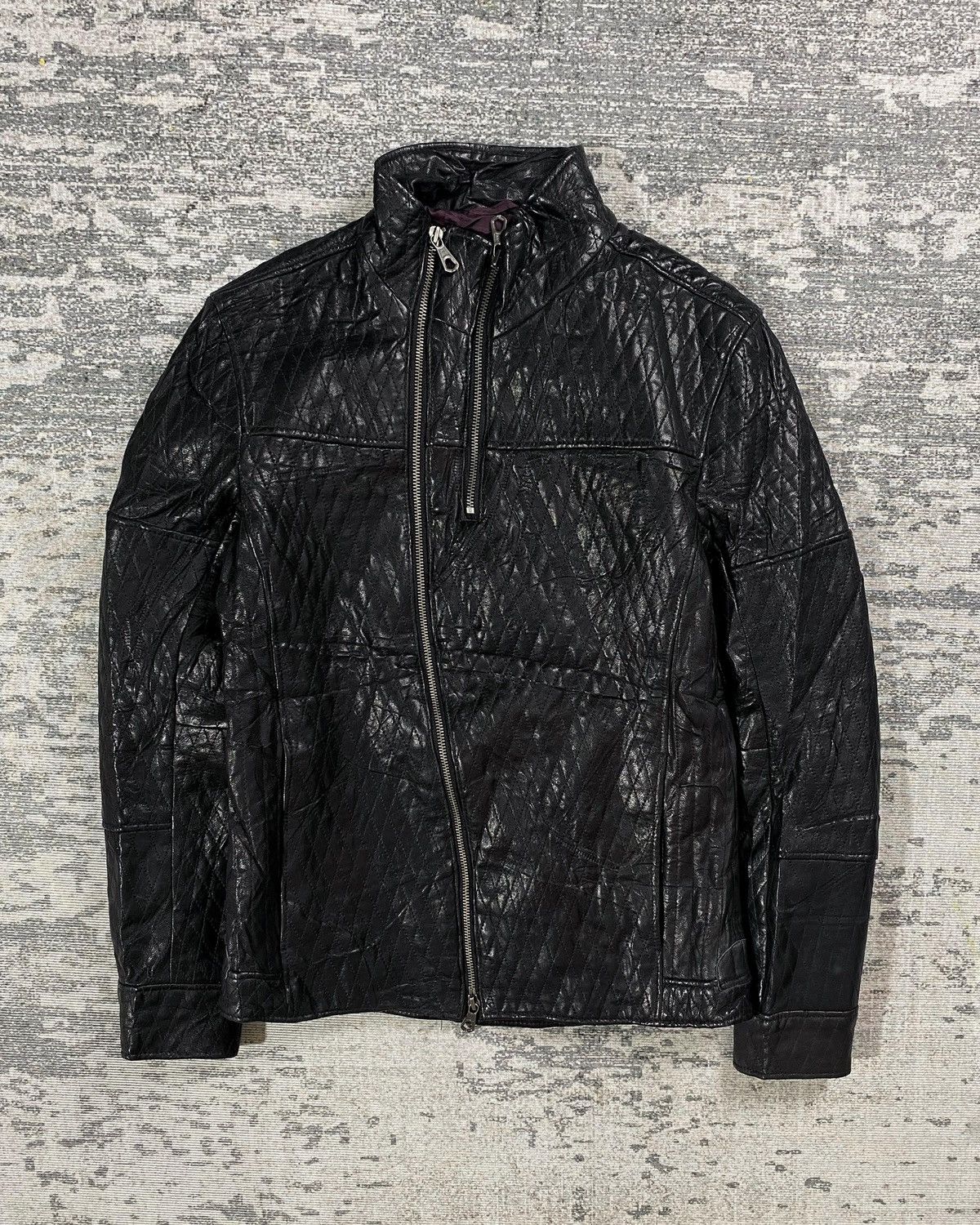 Issey Miyake Archive Tete Homme Hysteric Asymmetric Lamb Skin Lgb Ifsix Size US M / EU 48-50 / 2 - 1 Thumbnail