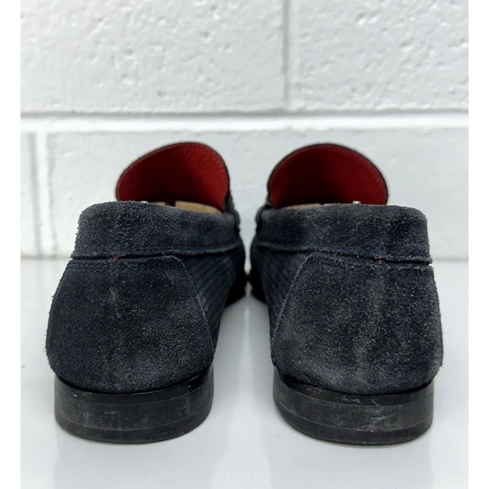 Donald Pliner Donald J Pliner Dacio Perf Sport Suede Loafers Navy Blue US 9.5 NWD Size US 10 / EU 43 - 5 Thumbnail