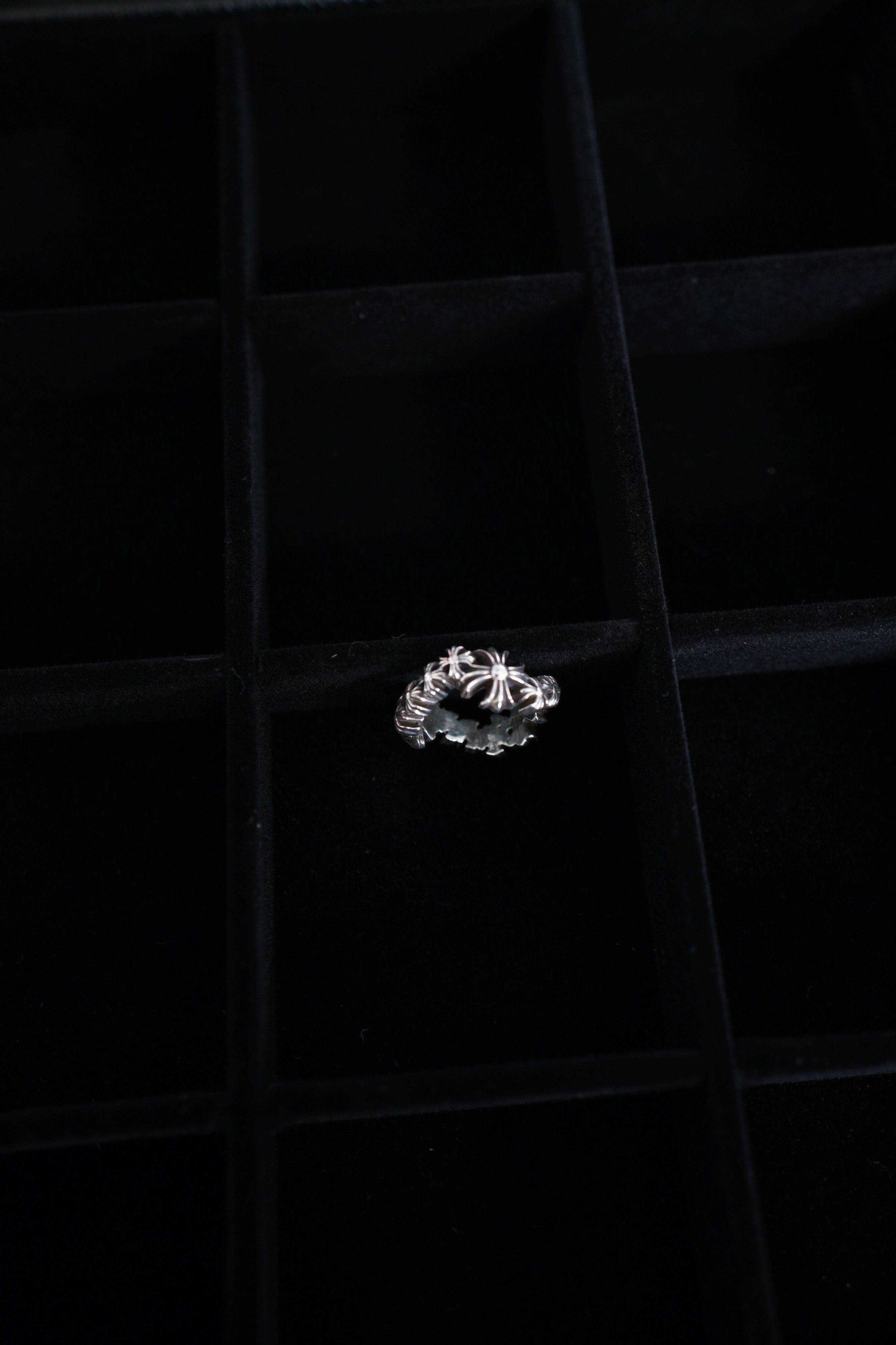 Chrome Hearts Plus Wave Ring - 6