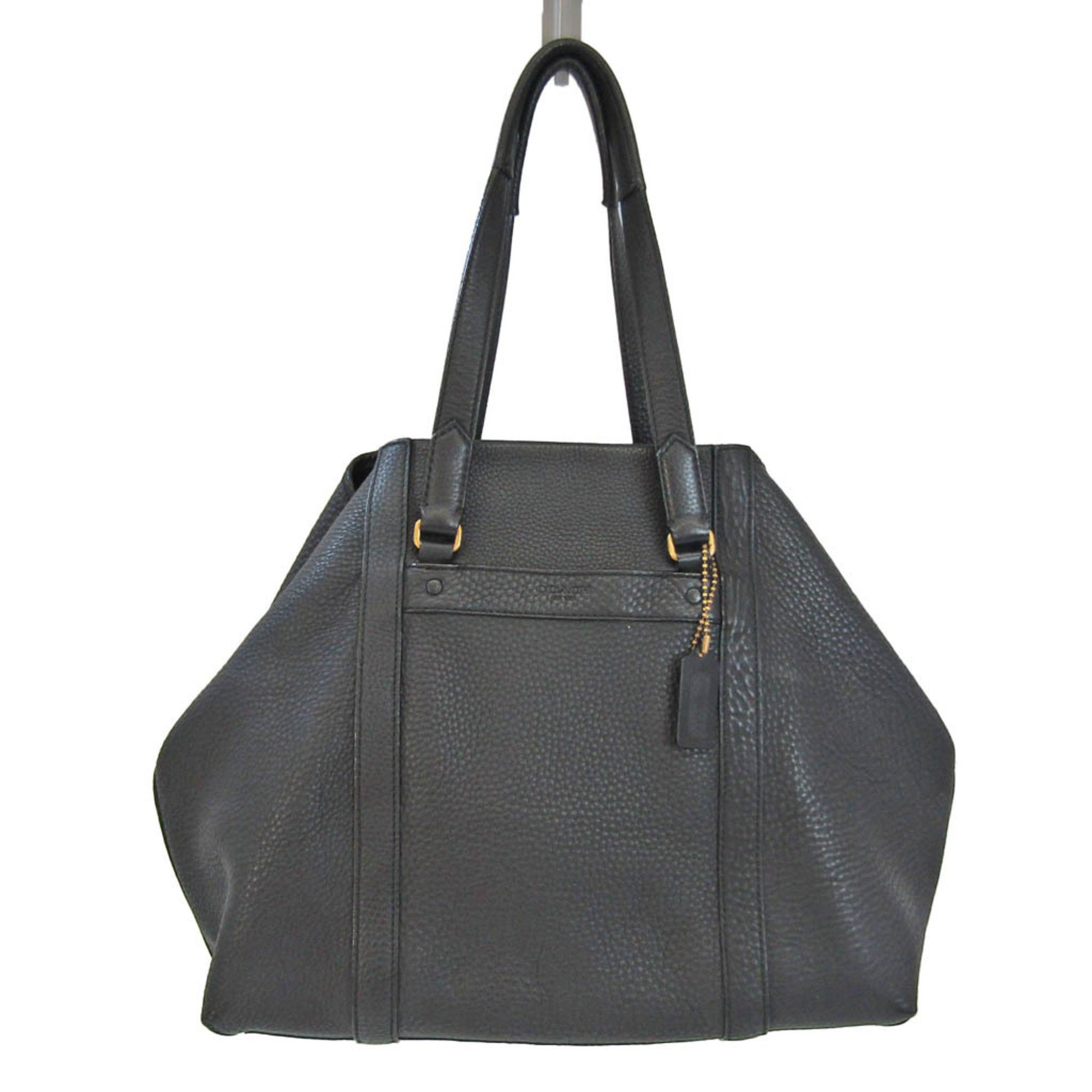 image of Coach Bleecker Metropolitan Tote in Black, Women's