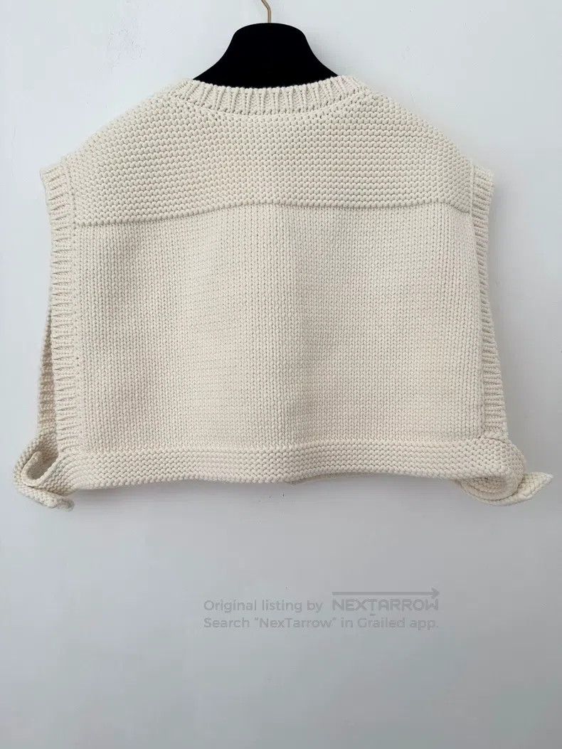 Chanel Chanel Handicraft workshop white short vest Size XS / US 0-2 / IT 36-38 - 2 Thumbnail