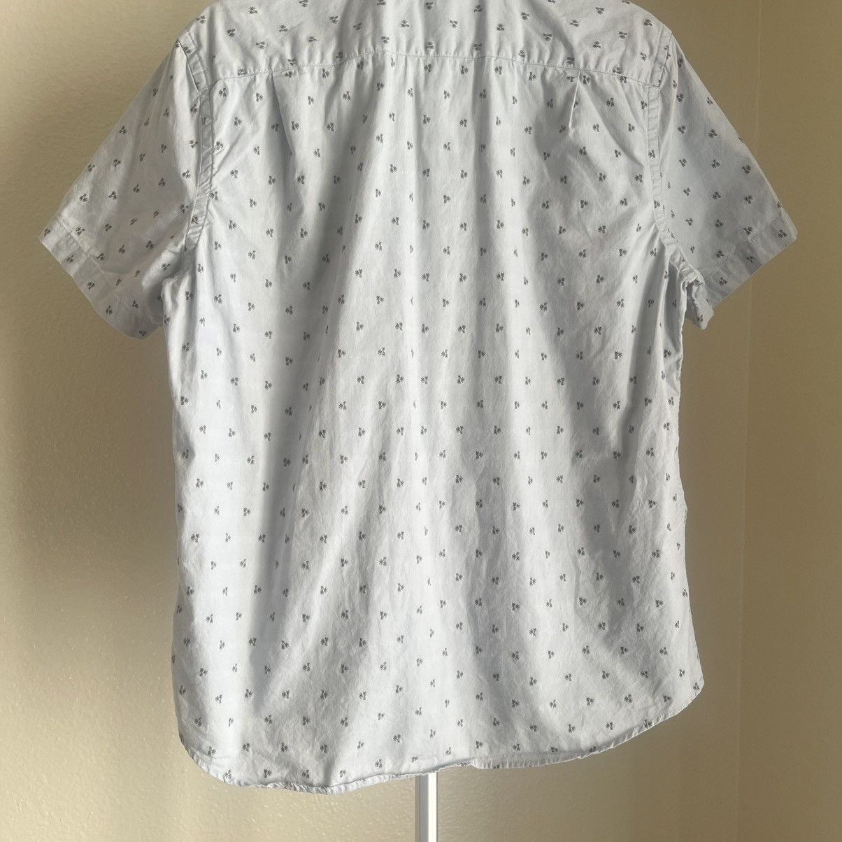 Steven Alan Steven Alan Short Sleeve Button Front Shirt Palm Tree Size L Size US L / EU 52-54 / 3 - 7 Thumbnail