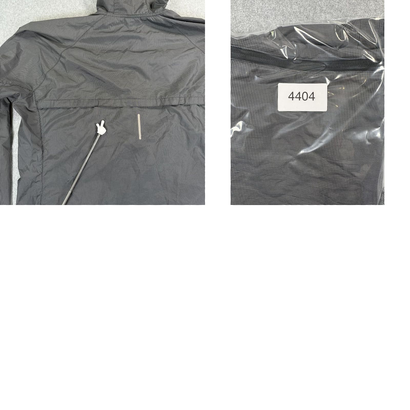 Nike Nike Running Windbreaker Jacket Mens 2XL Gray Hooded Zip Pockets Lightweight Size US XXL / EU 58 / 5 - 9 Thumbnail
