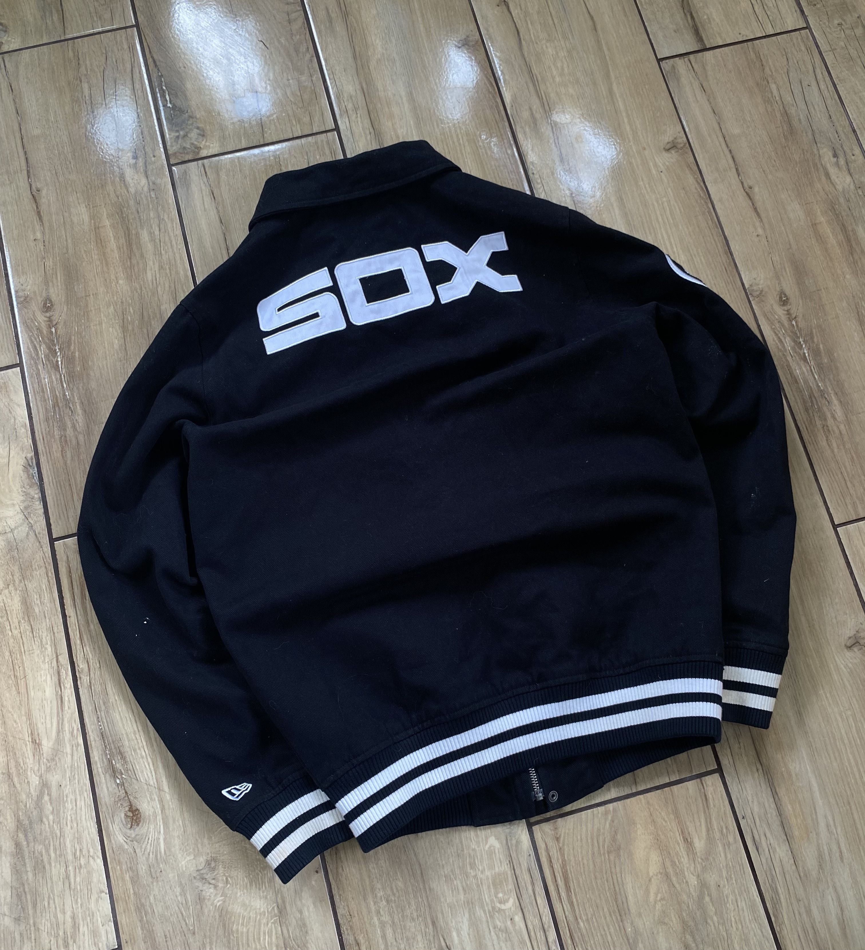 MLB × New Era × Vintage Vintage White Sox Cooperstown Collection Bomber Jacket Size US M / EU 48-50 / 2 - 3 Thumbnail