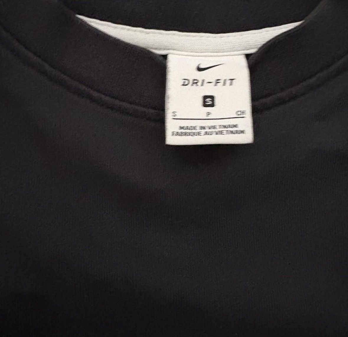 Nike Y2k/2000s Nike Black Crewneck Size US XS / EU 42 / 0 - 3 Thumbnail