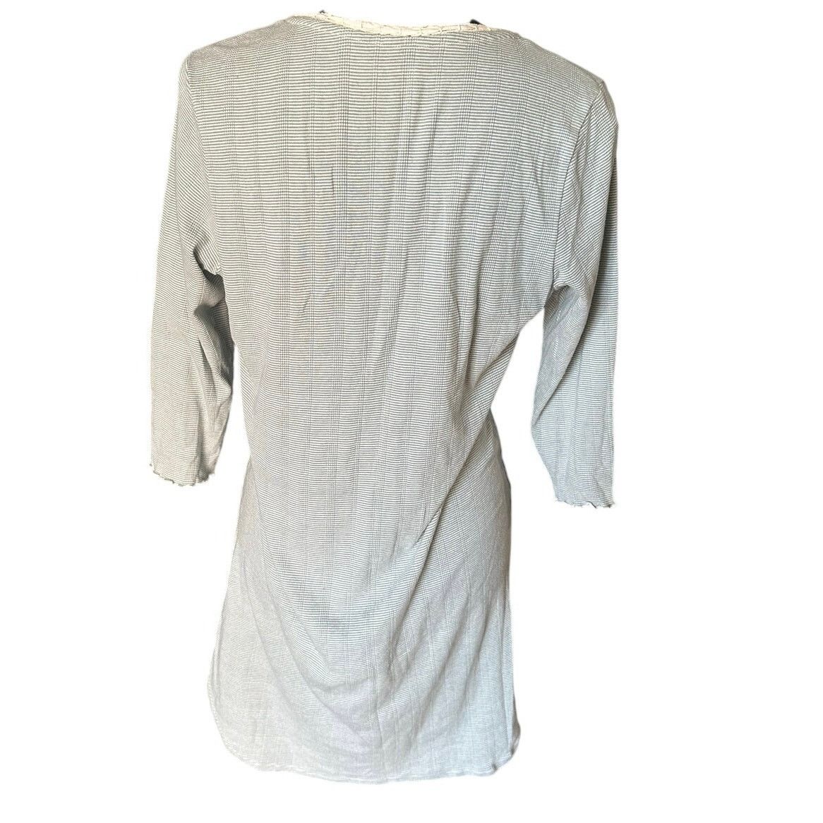 Lauren Ralph Lauren Lauren Ralph Lauren BlueWaffle Knit Nightshirt Lounge Soft Size ONE SIZE - 6 Thumbnail
