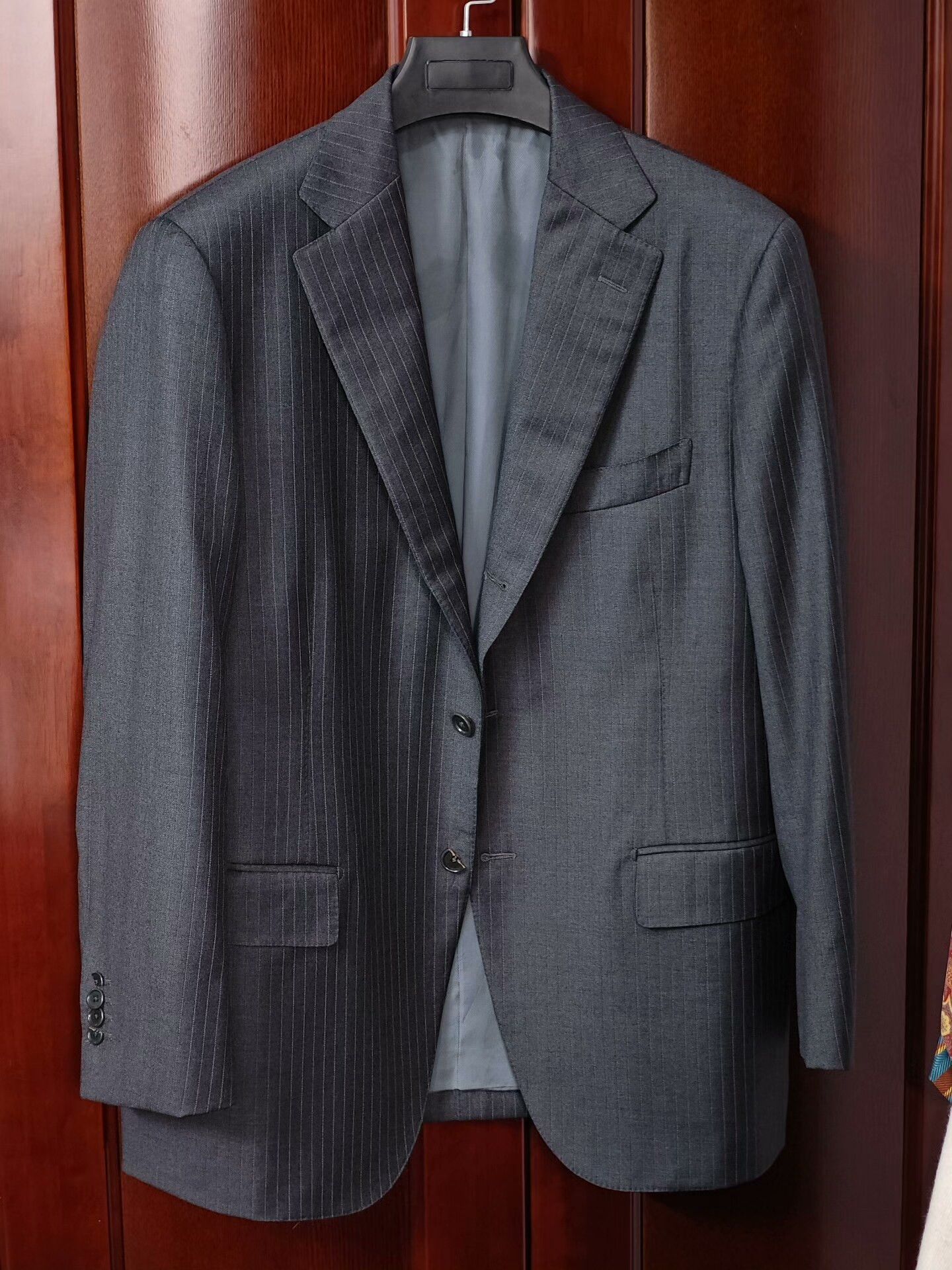 Ermenegildo Zegna Zegna Wool Suit Jacket Ring Jacket Size US M / EU 48-50 / 2 - 1 Thumbnail
