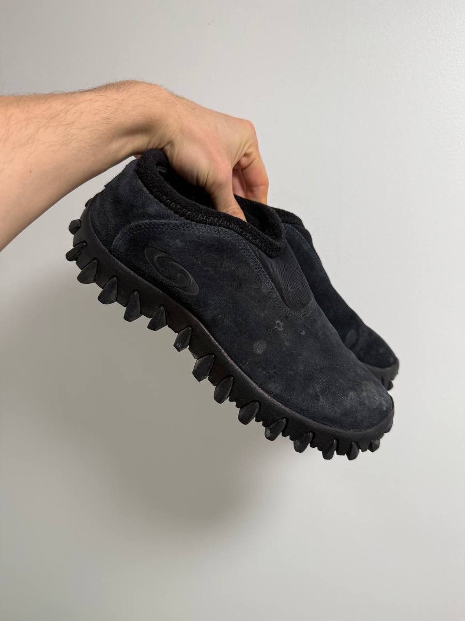 Salomon Salomon Mens Contagrip CX Snowclog Mule Slip On Black Suede Size US 8 / EU 41 - 1 Thumbnail