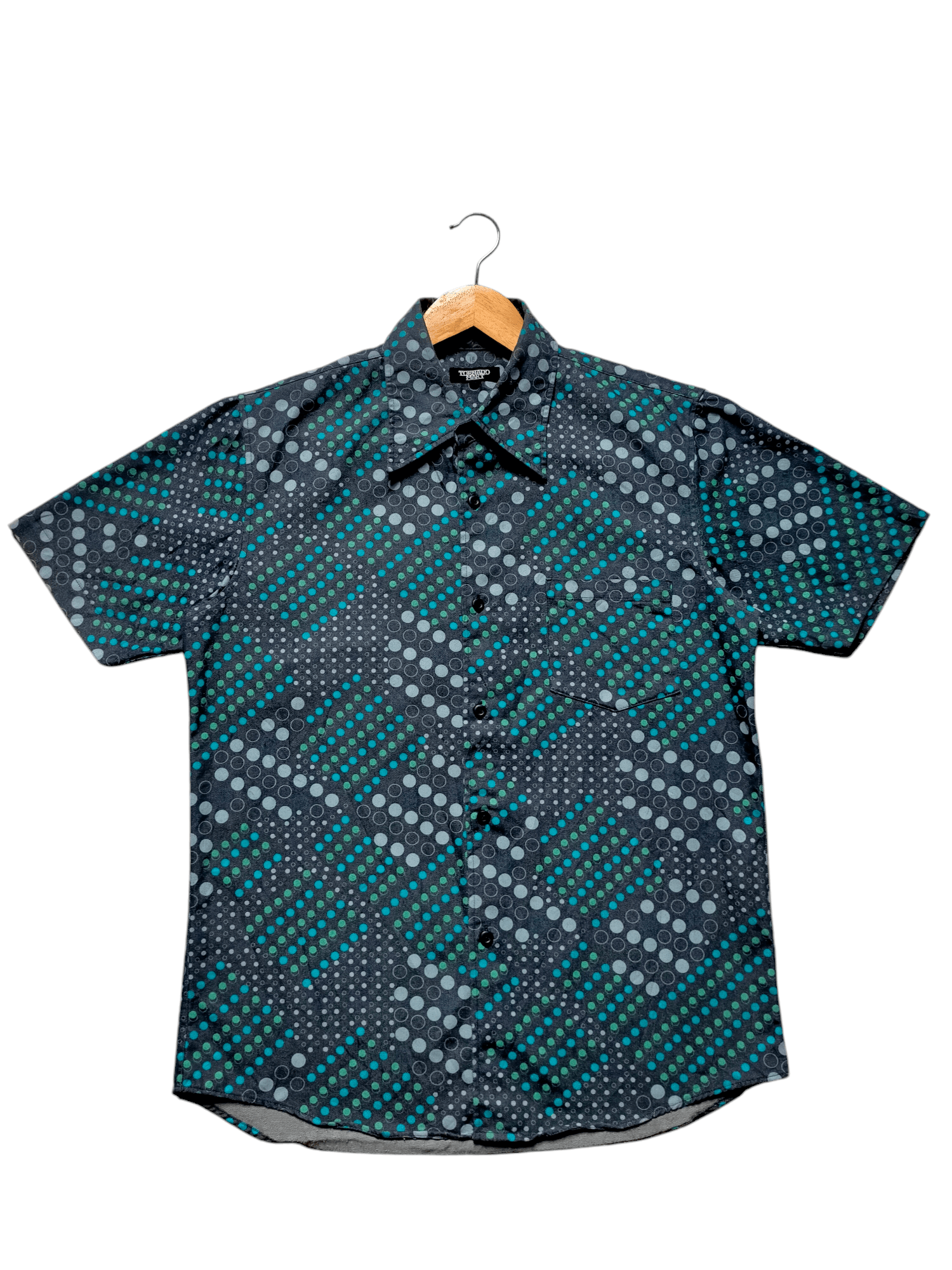 Tornado Mart Tornado Mart Japan Denim Pocket Button Ups Shirt Size US L / EU 52-54 / 3 - 1 Thumbnail