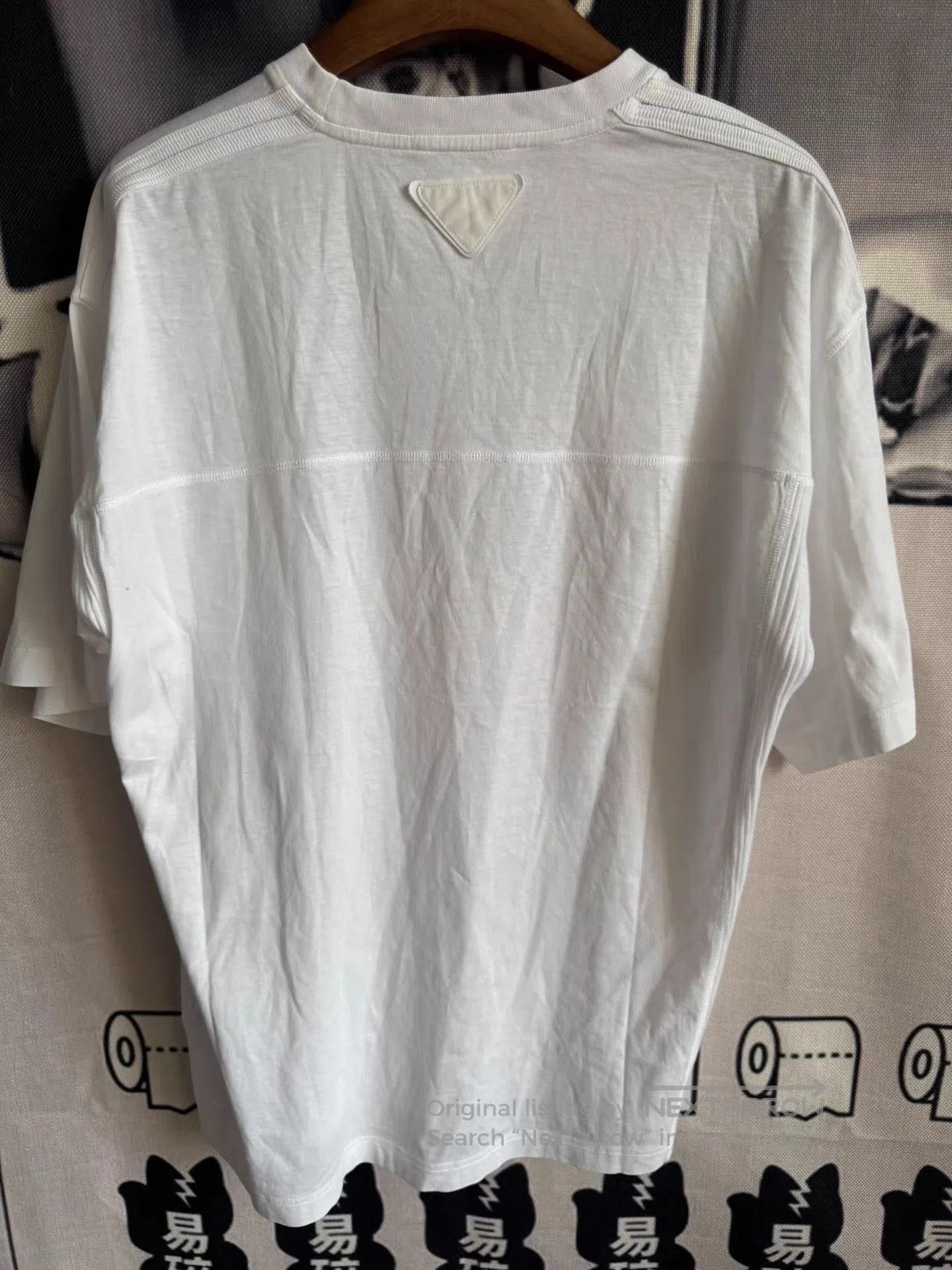 Prada White Short Sleeve Crew Neck T-Shirt. Size US M / EU 48-50 / 2 - 2 Thumbnail