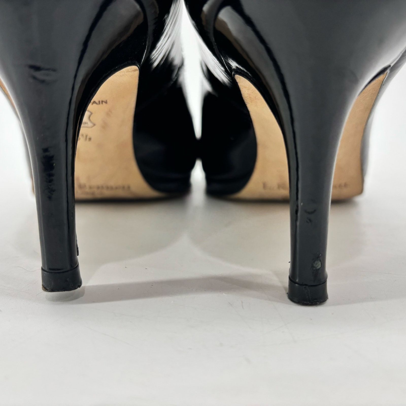 LK Bennett L.K. Bennett Women's Size 38.5 US 8.5 Black Patent Leather Size US 8.5 / IT 38.5 - 8 Thumbnail