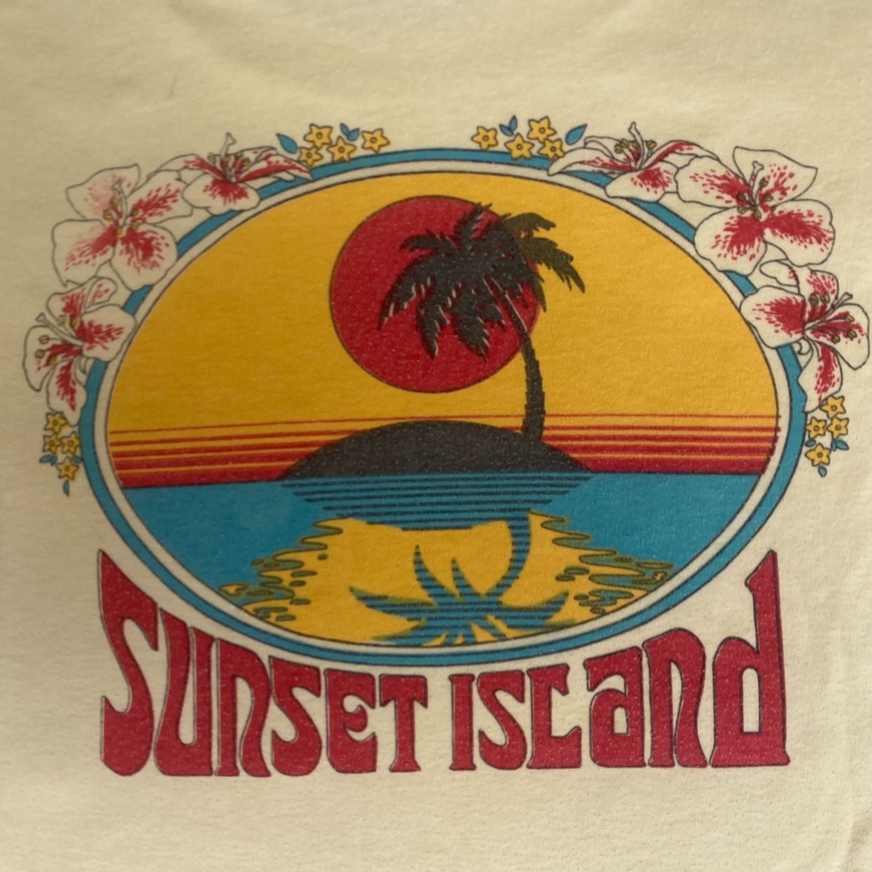 Vintage Vintage 80s Tropical Beach Shirt Surf Island Single Stitch T Size US S / EU 44-46 / 1 - 3 Thumbnail