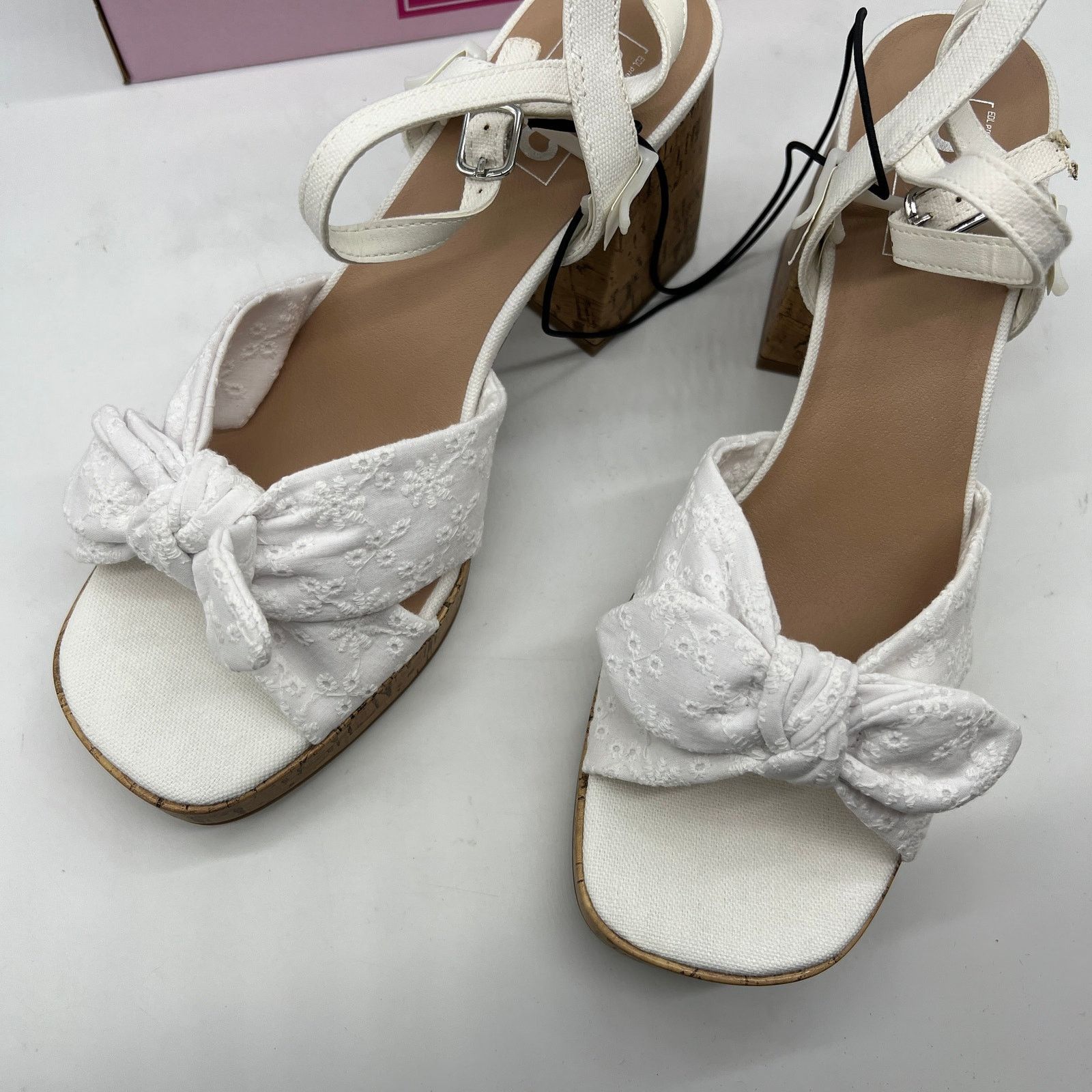 Other Pop Womens Giving Heeled Sandals White Size 11M Size US 11 / IT 41 - 4 Thumbnail