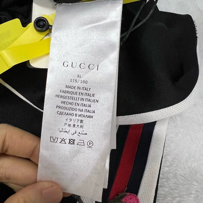 Gucci Gucci Size XL Striped floral embroidered trousers 2502-Nex Size US 36 / EU 52 - 4 Thumbnail