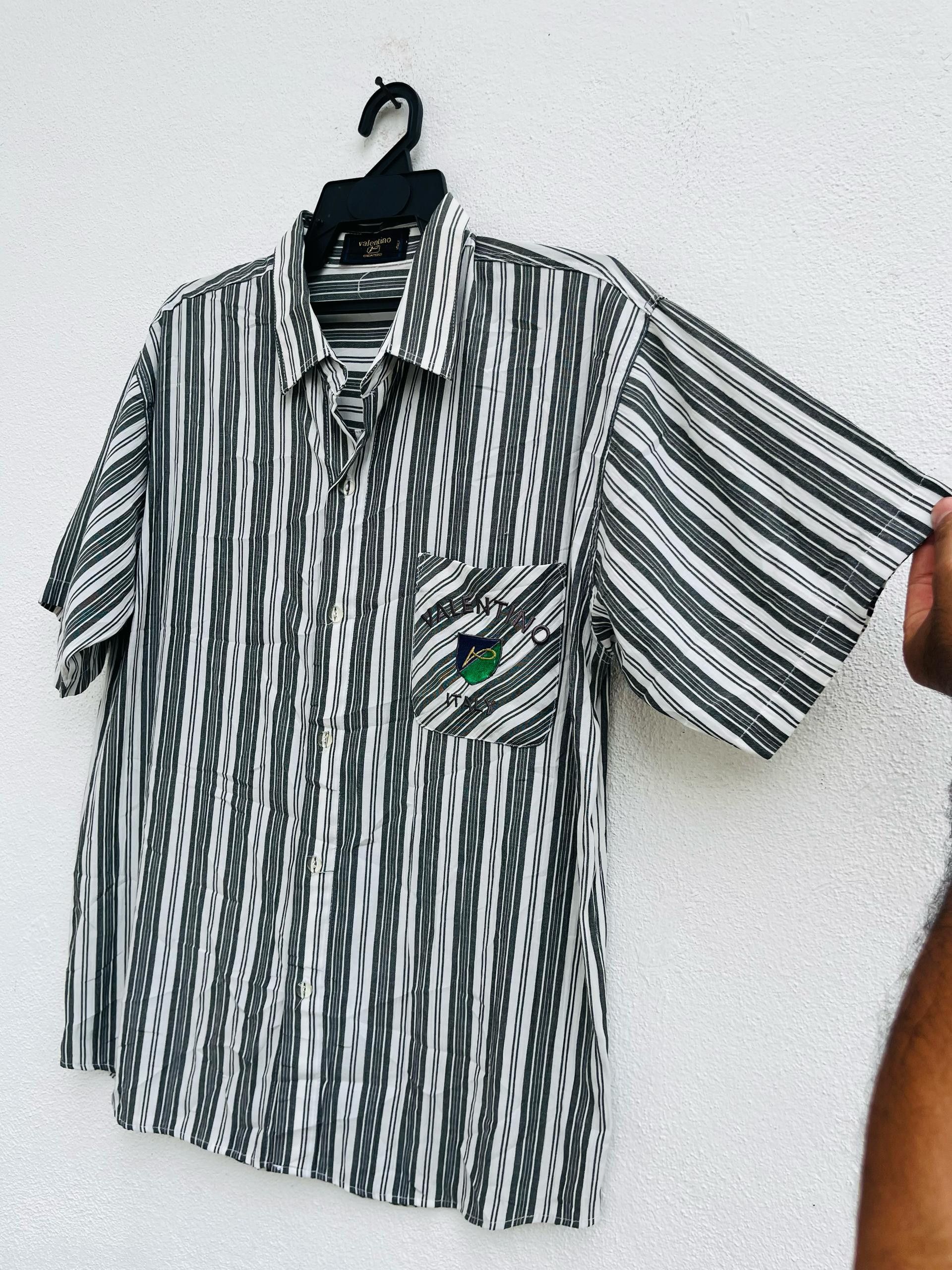 Valentino Vintage Valentino Striped Japanese Designer Fashion Style Size US L / EU 52-54 / 3 - 6 Thumbnail