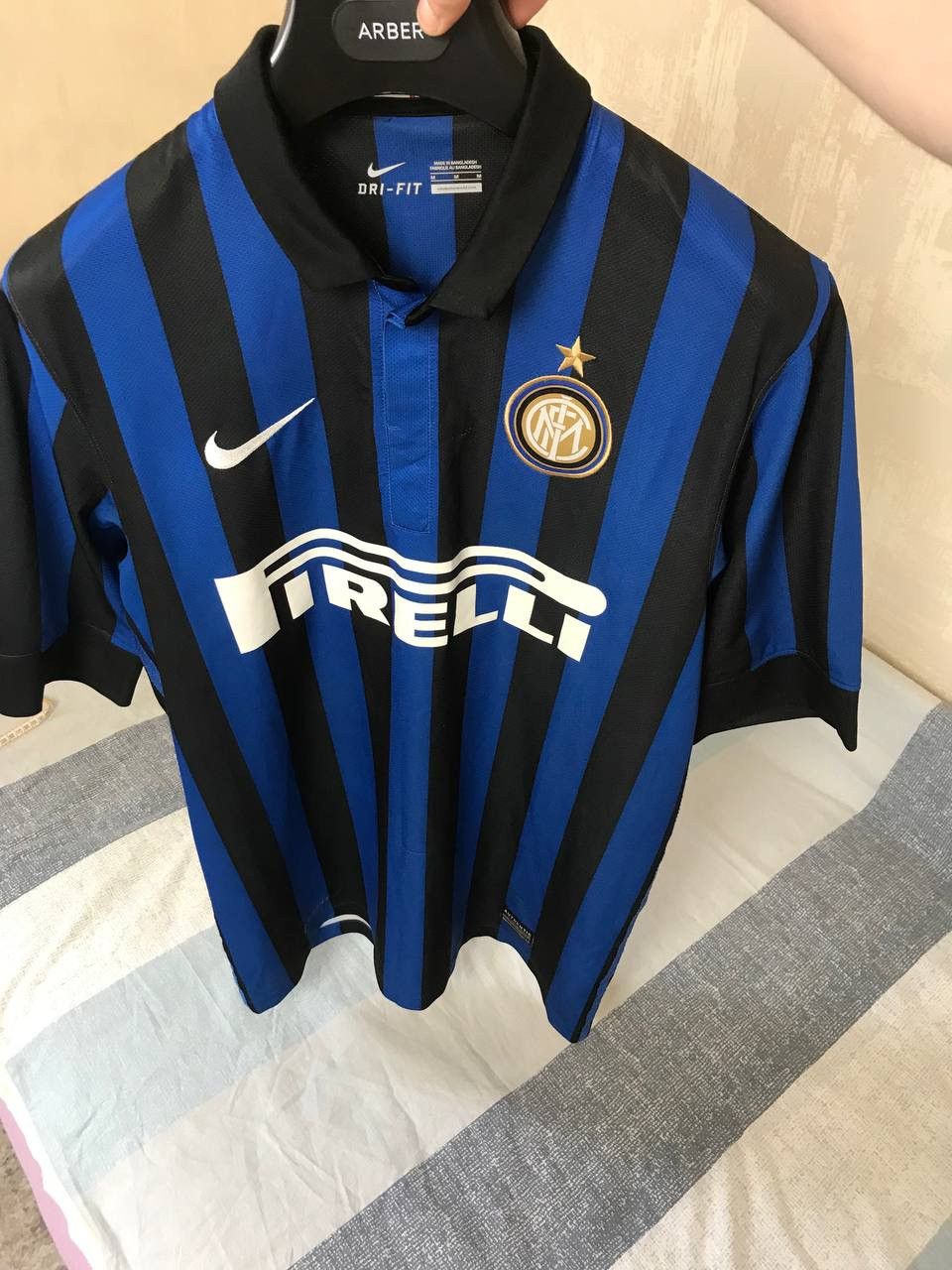 Nike 🔥 Inter Milan 2011 2012 Nike Football Soccer Jersey Shirt Size US M / EU 48-50 / 2 - 6 Thumbnail