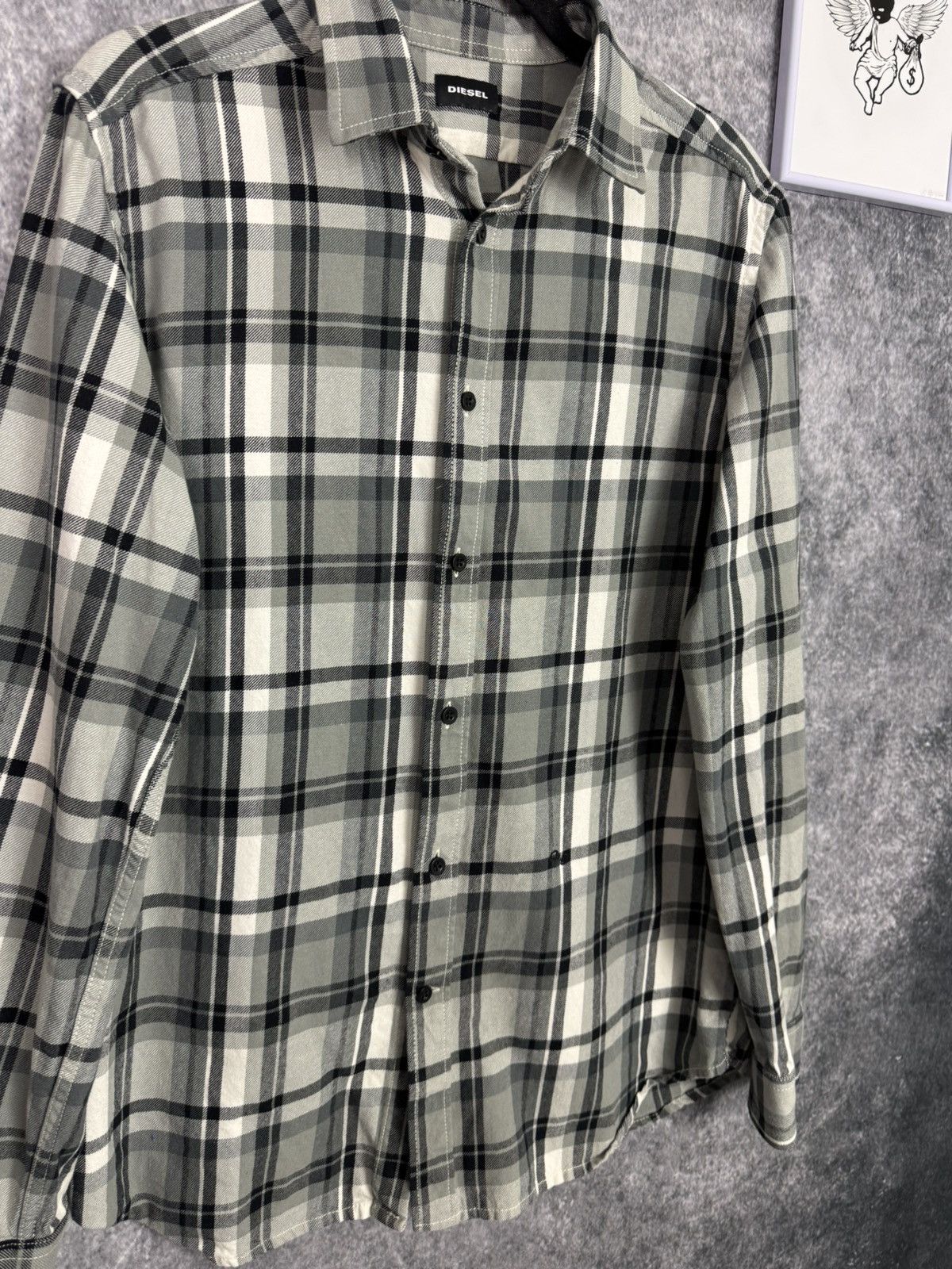 Diesel Shirt diesel men’s size L rare casual y2k sk8 denim Size US L / EU 52-54 / 3 - 4 Thumbnail