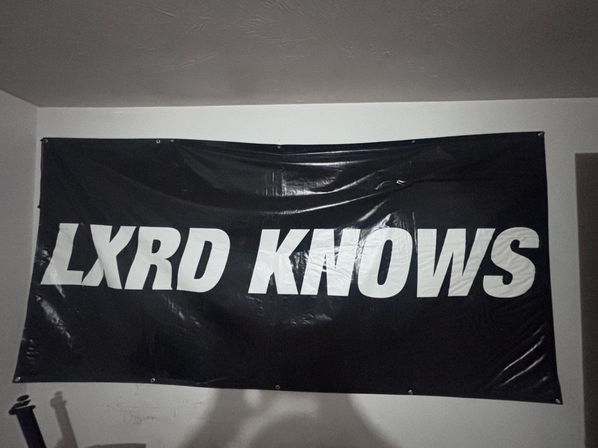 Lxrdknows OG LxrdKnows Banner 1of1 Size ONE SIZE - 1 Thumbnail
