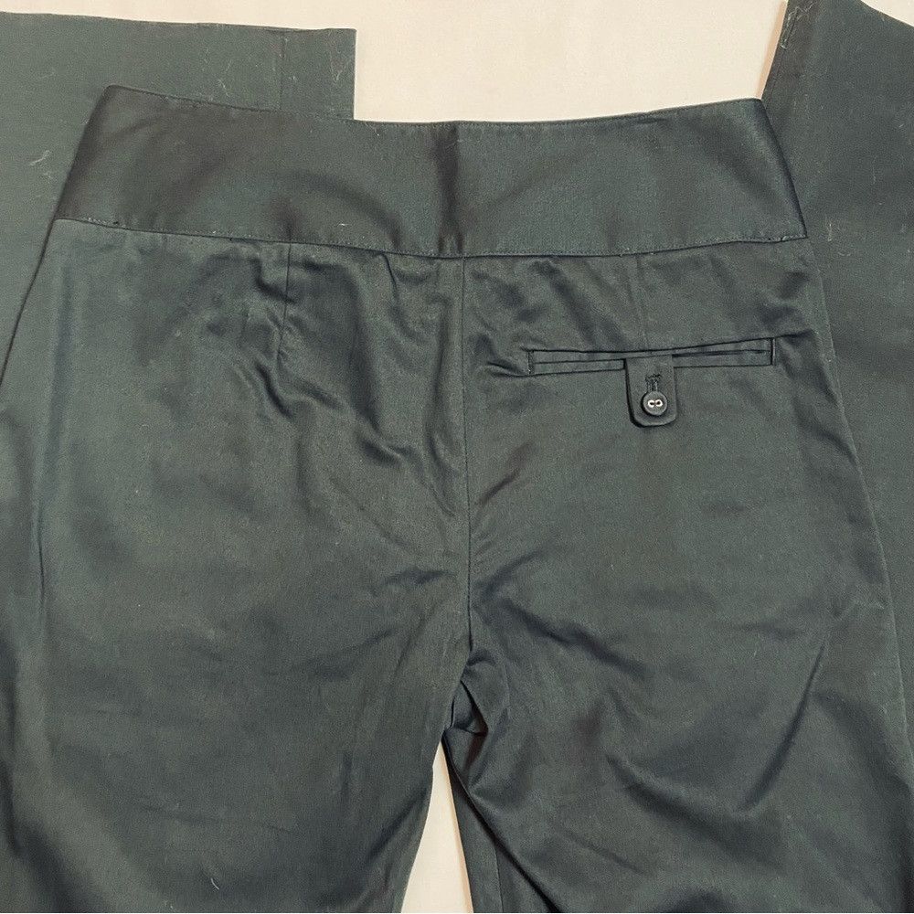Hoss Intropia NWT New Hoss Intropia Black Cotton Buckles Pants Size 34FR Size 25" / US 0 / IT 36 - 9 Thumbnail