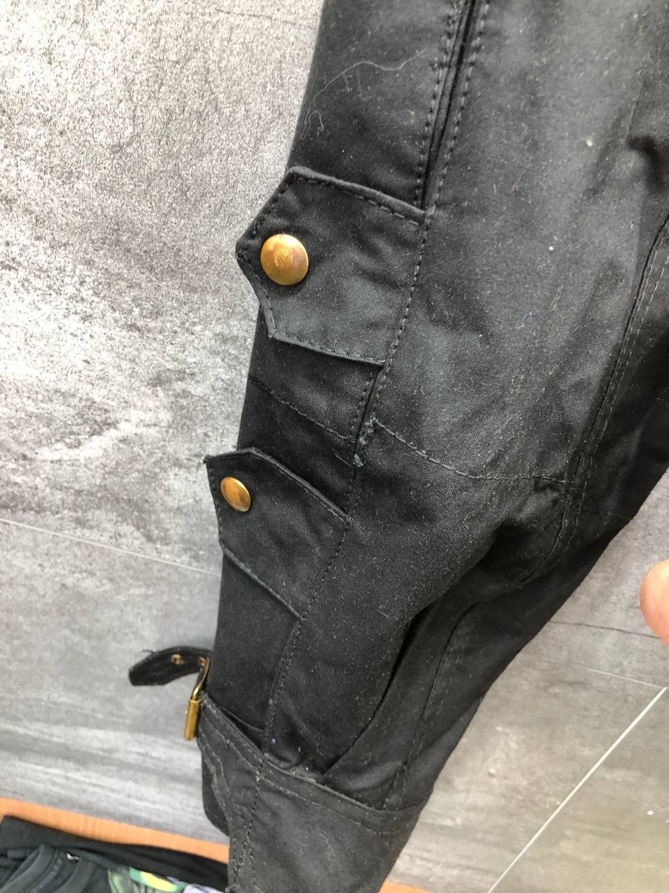 Belstaff Vintage Belstaff Mens Trialmaster Waxed Trousers Biker Pants Size US 40 / EU 56 - 9 Thumbnail