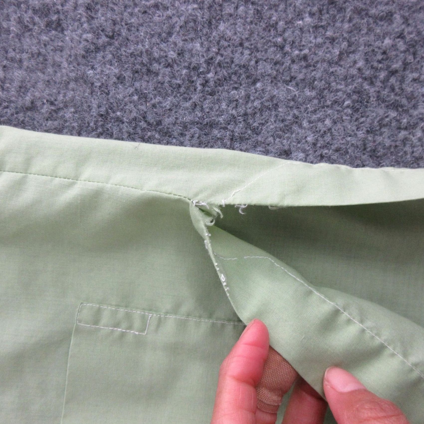 McGregor VINTAGE McGregor Shirt Mens Medium Green Short Sleeve Four Pocket Casual 60s Size US M / EU 48-50 / 2 - 6 Thumbnail