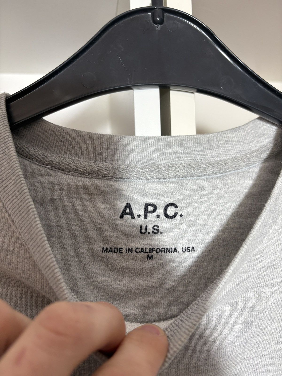 Acne Studios A.P.C. U.S. Sweatshirt Big logo archive Size US M / EU 48-50 / 2 - 4 Thumbnail