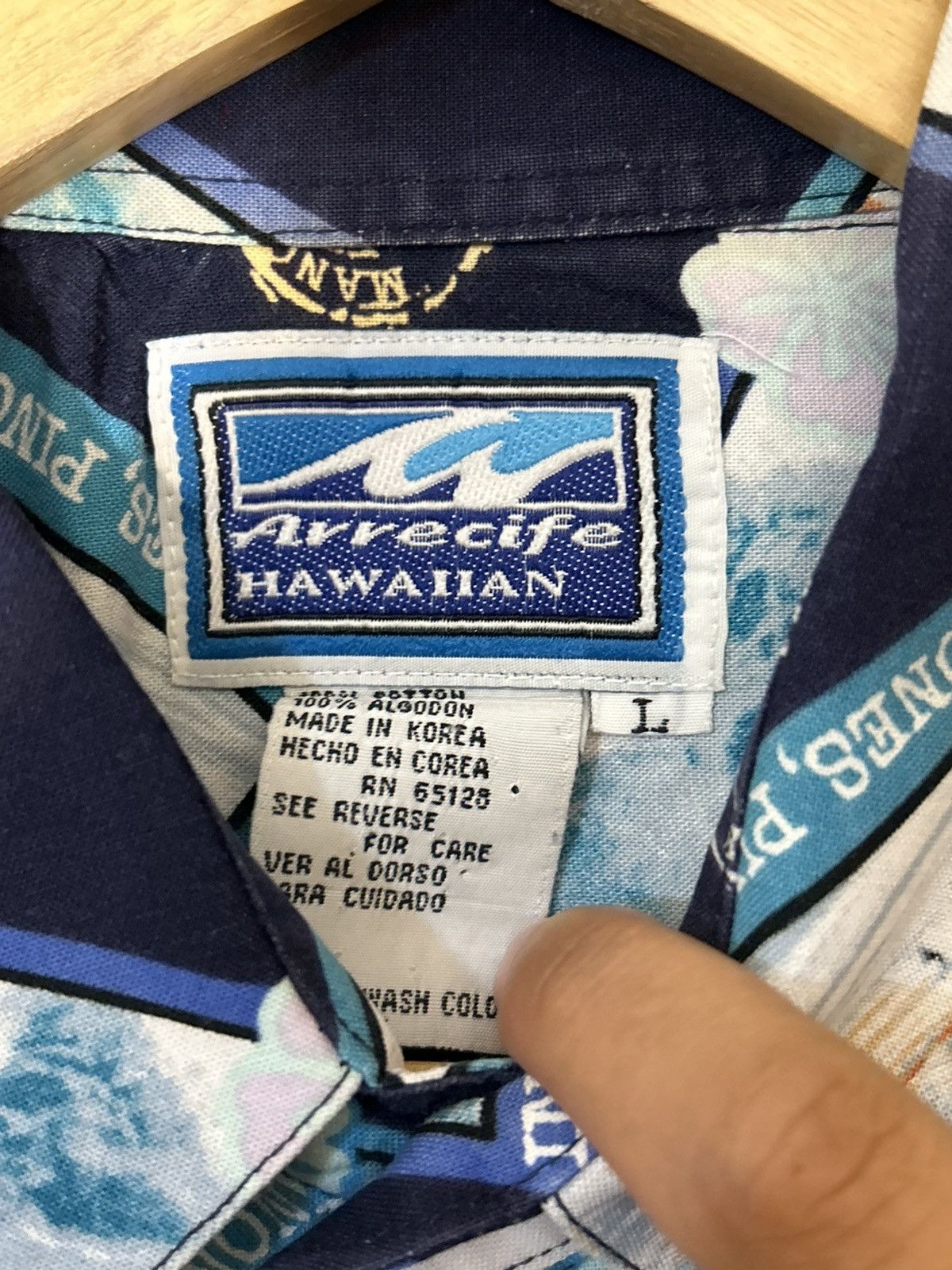 Vintage Vintage 90s Surfing Hawaiian Shirt Size US L / EU 52-54 / 3 - 5 Thumbnail