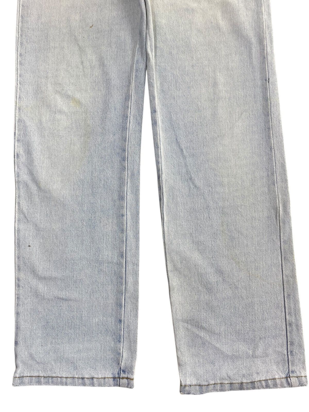 Armani Armani Light Blue Wash Style Loose Jeans Size US 33 - 9 Thumbnail