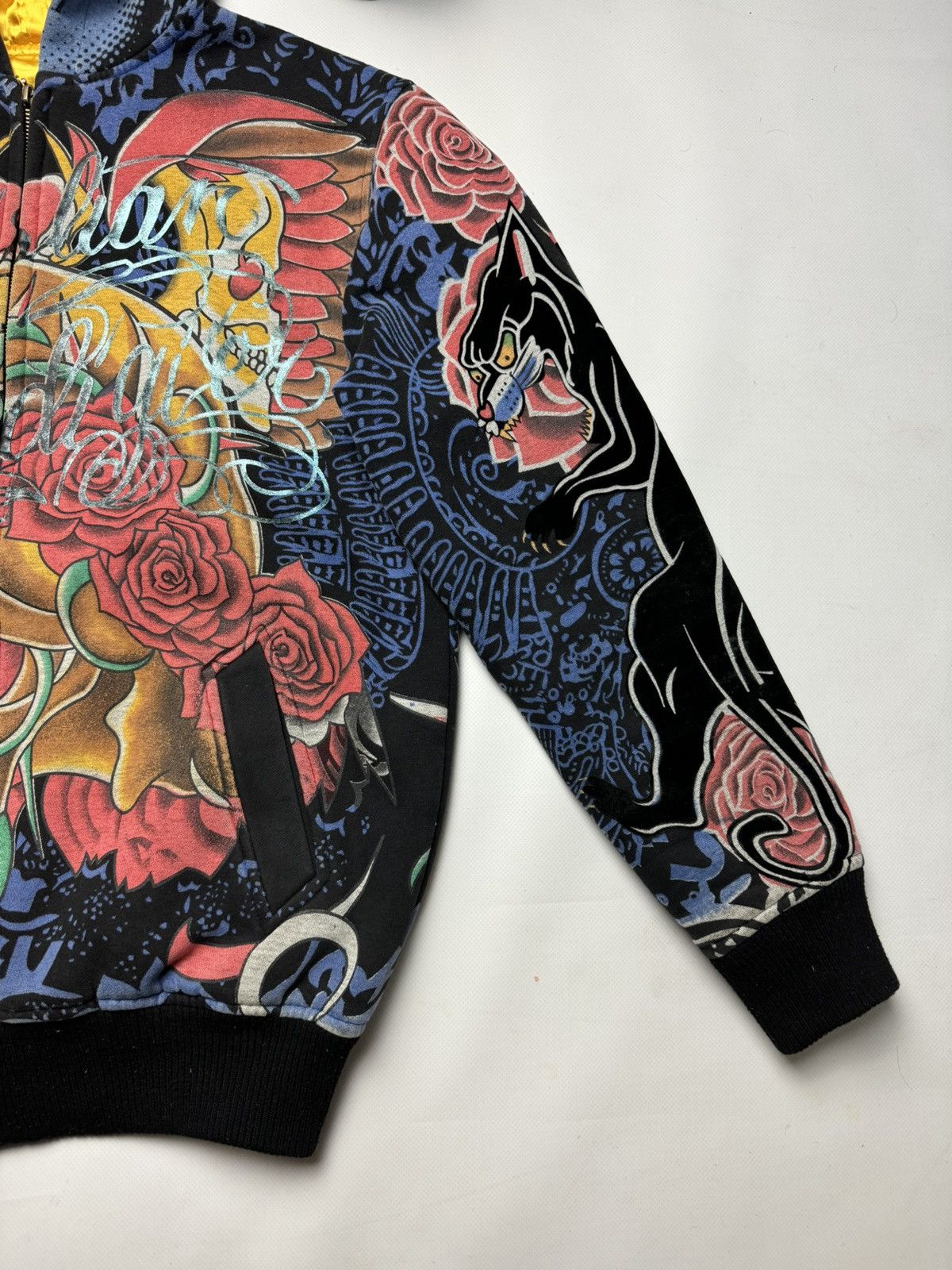 Christian Audigier × Ed Hardy × Vintage Christian Audigier Ed hardy y2k vintage hoodie Big logo Size US M / EU 48-50 / 2 - 3 Thumbnail