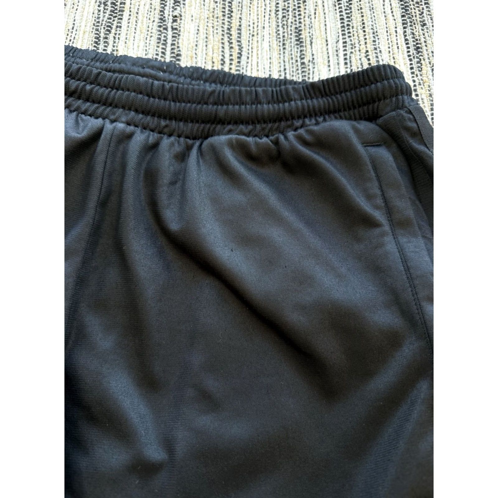 Adidas adidas Chile 62 Track Pants Mens S Black Wide-Leg Sports Pants Tracksuit Bottoms Size 36R - 6 Thumbnail