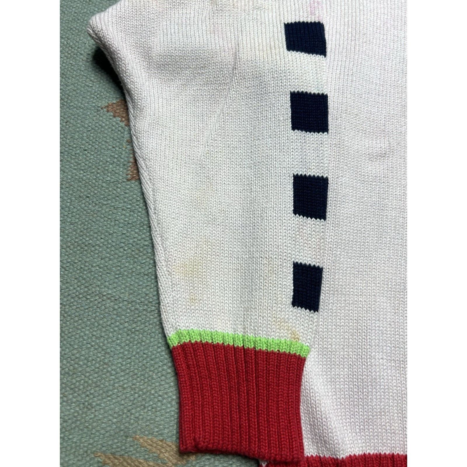 Vintage VINTAGE 80s HEAD Sportswear Knit Sweater Shirt Snow Ski Cotton Stars Boxy M Medium Mens Size M / US 6-8 / IT 42-44 - 2 Thumbnail