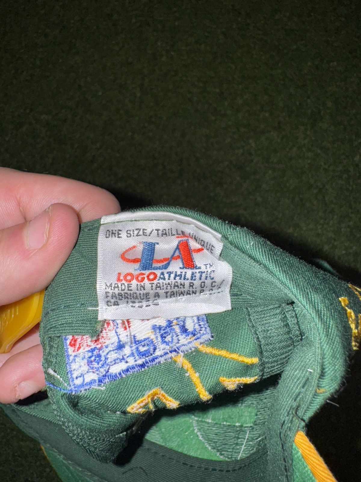 Logo Athletic Vintage Green Bay Packers snapback Size ONE SIZE - 4 Thumbnail