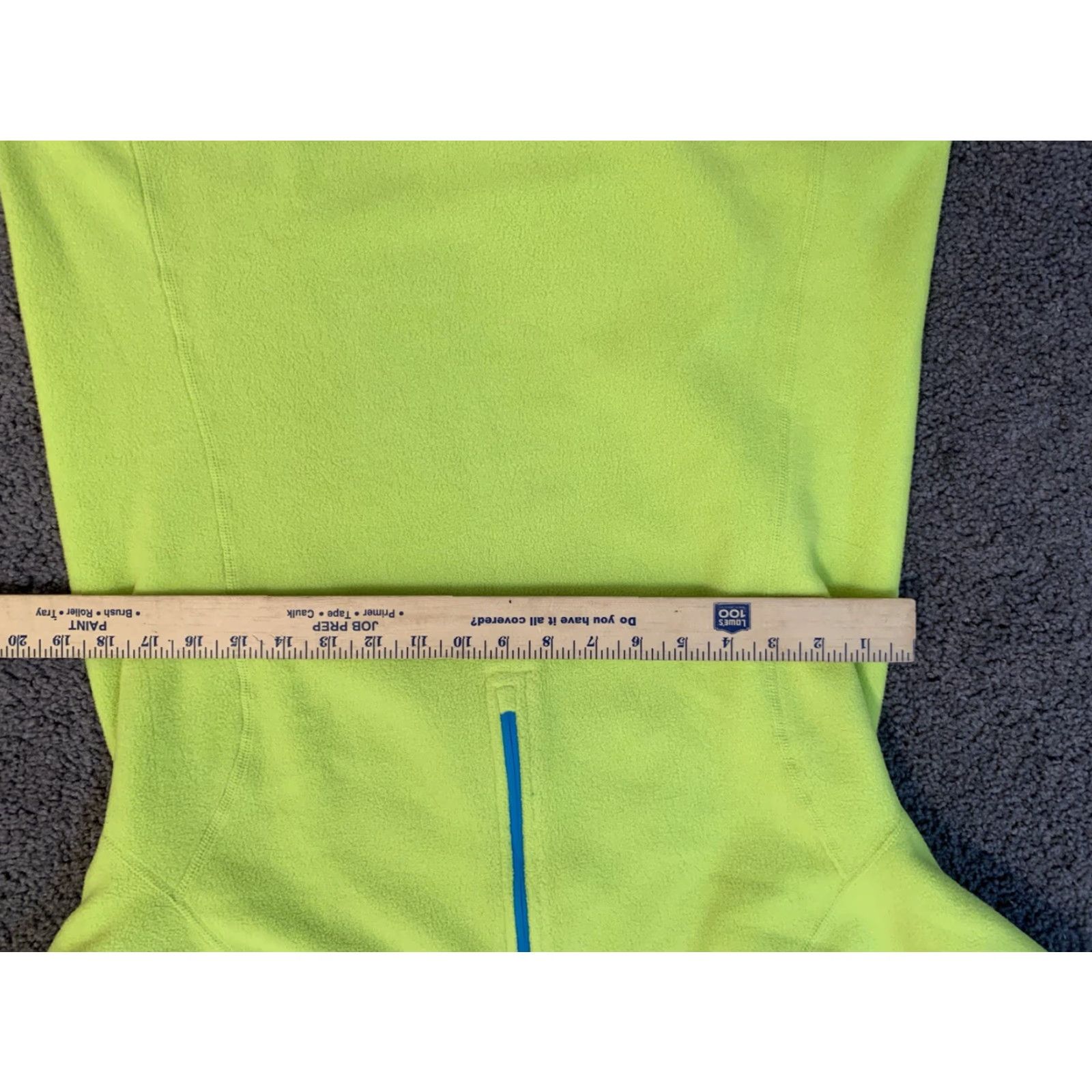Eddie Bauer Eddie Bauer Men's Fleece Pullover 1/4 Zip Size Large HIGHLIGHTER YELLOW Size US L / EU 52-54 / 3 - 4 Thumbnail