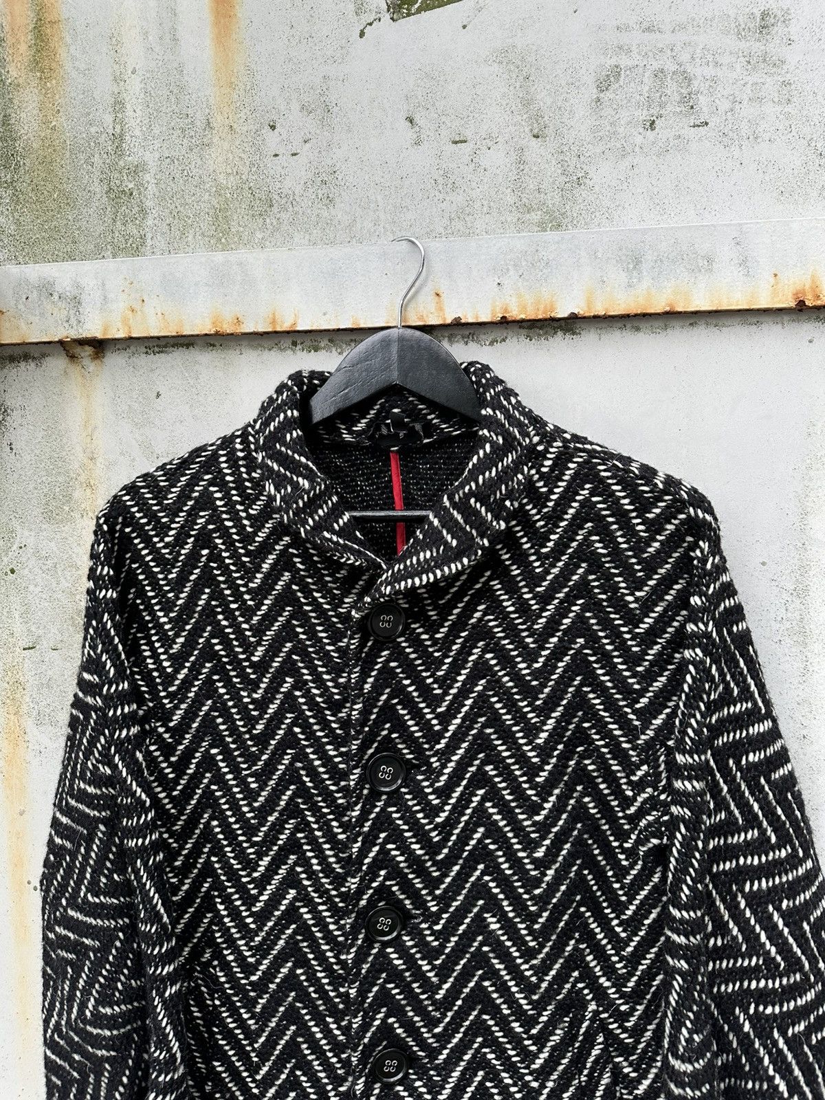 agnes b. 👹Agnes.B Paris Wool Jacket Made In Japan(Woman) Size US S / EU 44-46 / 1 - 6 Thumbnail