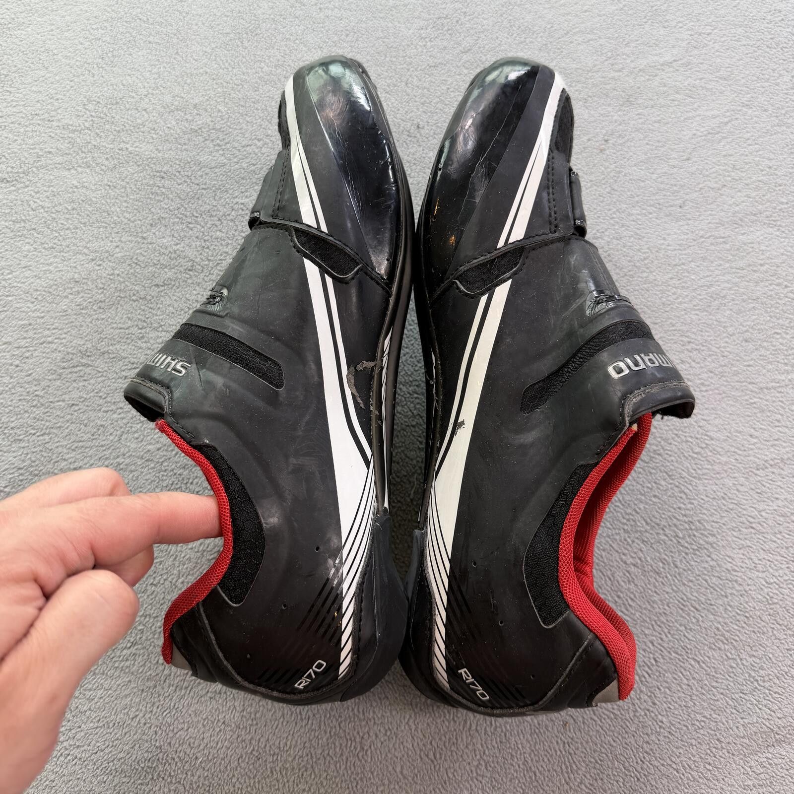 Other Shimano SH-R170 Road Cycling Shoes EU 43 US 9 Black SPD-SL Size US 9 / EU 42 - 3 Thumbnail